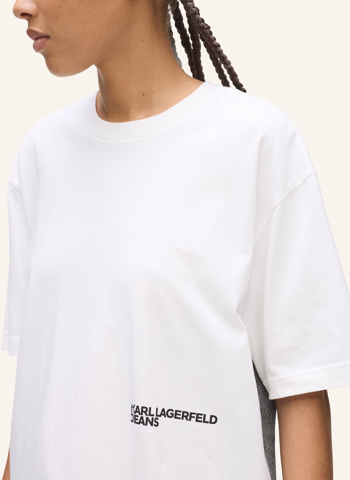 KARL LAGERFELD JEANS T-shirt: WEISS