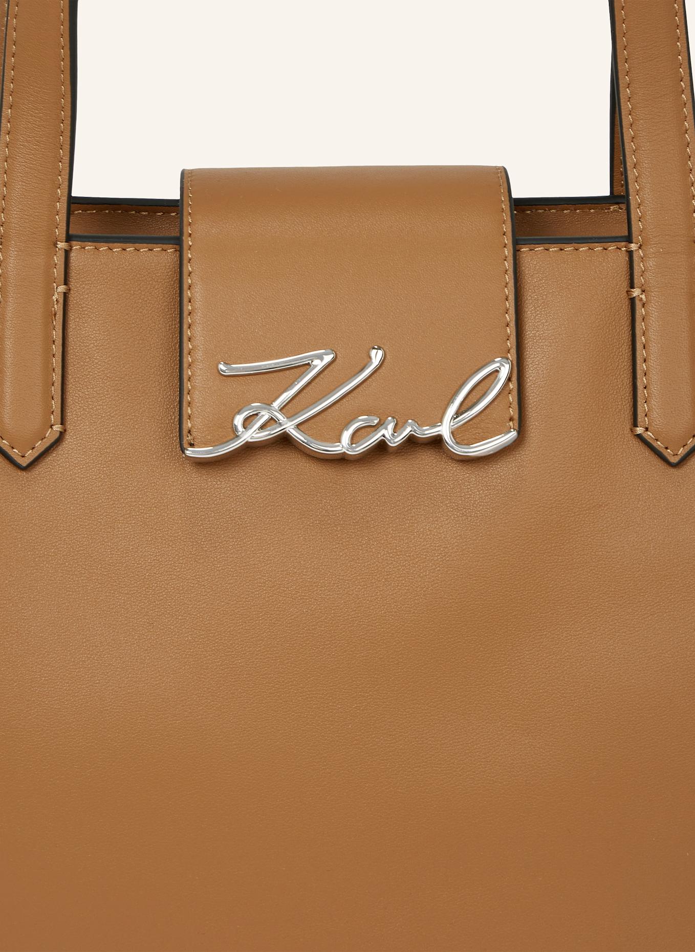 KARL LAGERFELD Handtasche: CAMEL