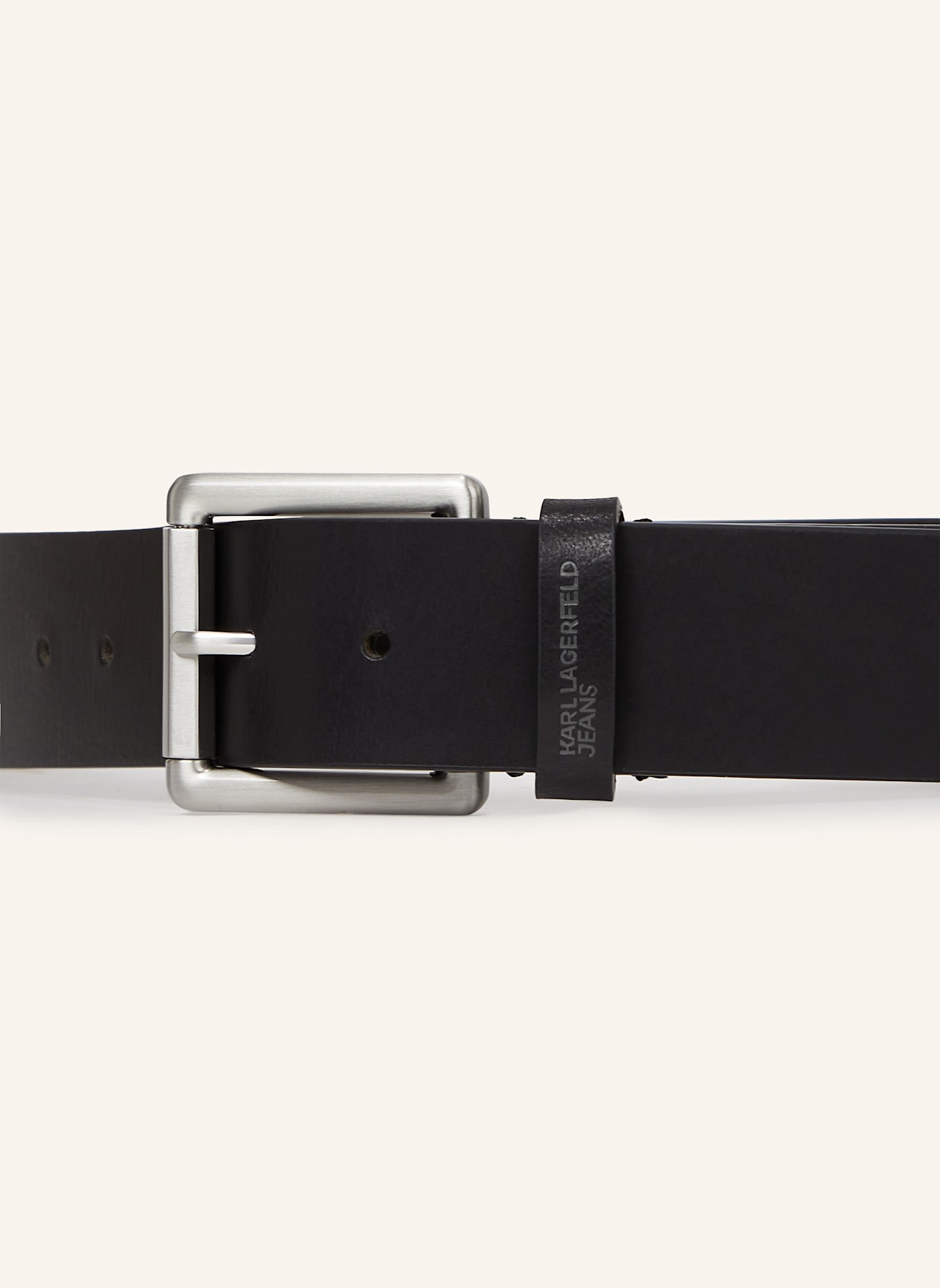 KARL LAGERFELD JEANS Gürtel: SCHWARZ