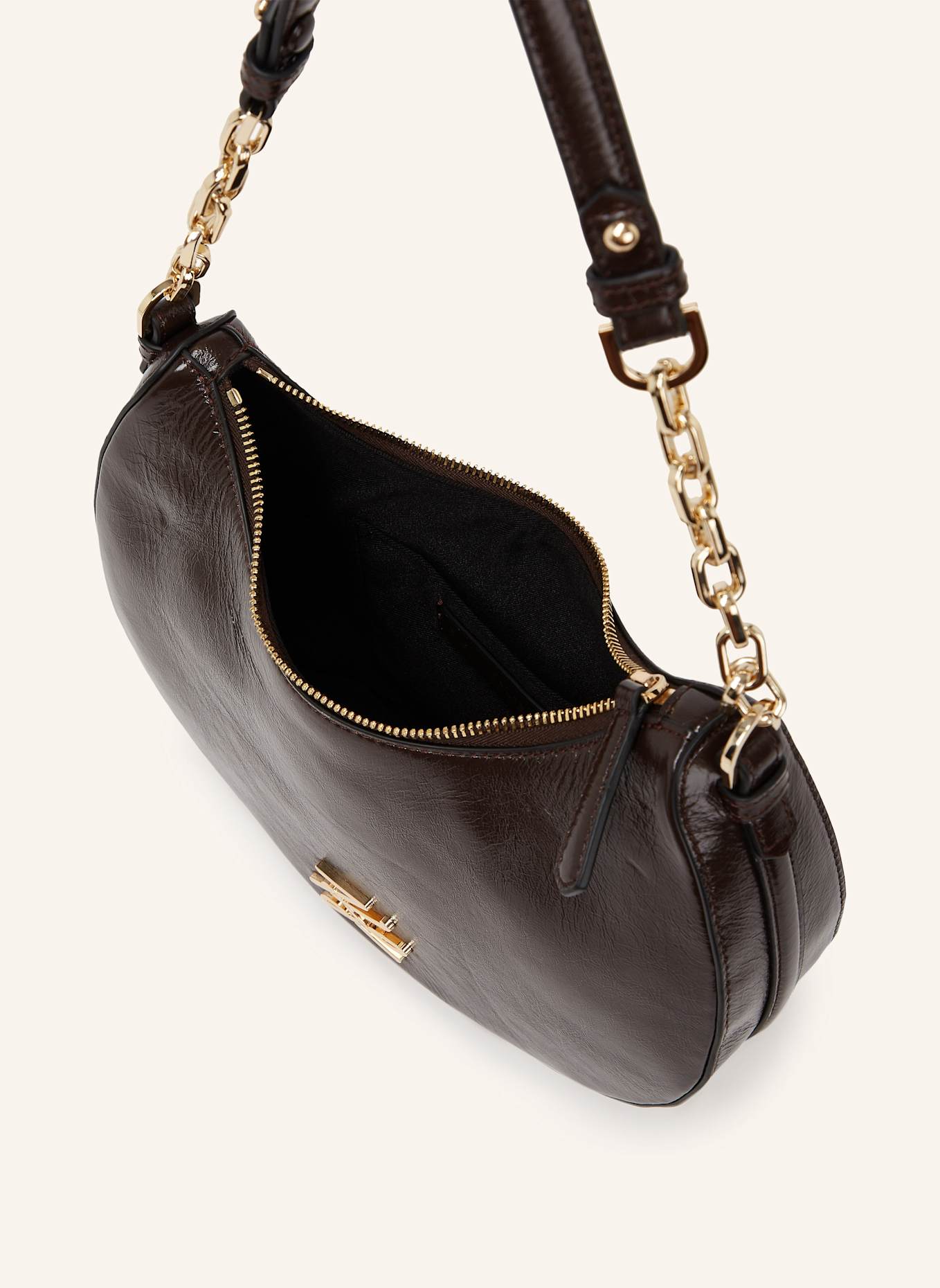 KARL LAGERFELD K/Autograph Schultertasche: BRAUN