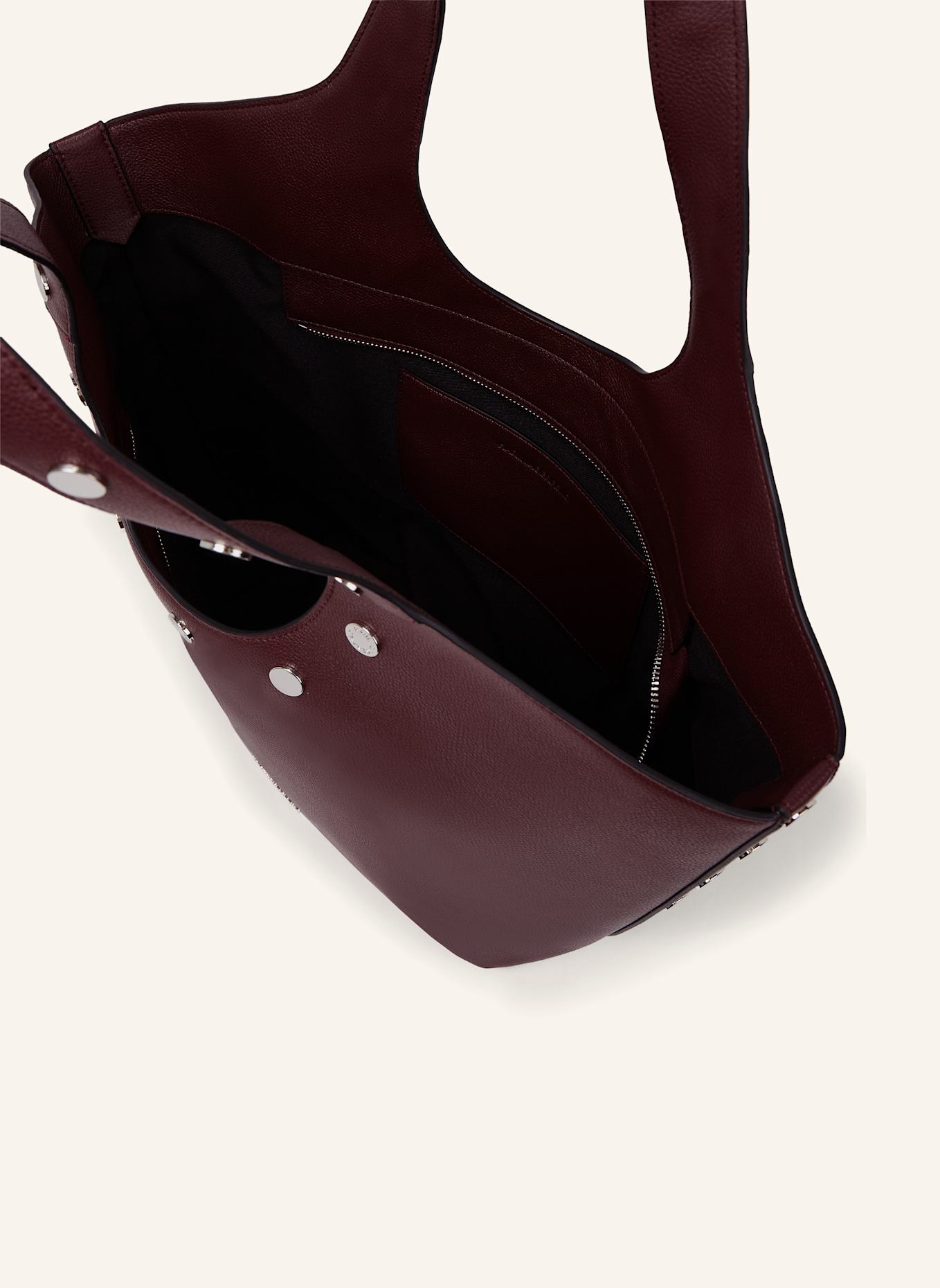 KARL LAGERFELD Handtasche: DUNKELROT