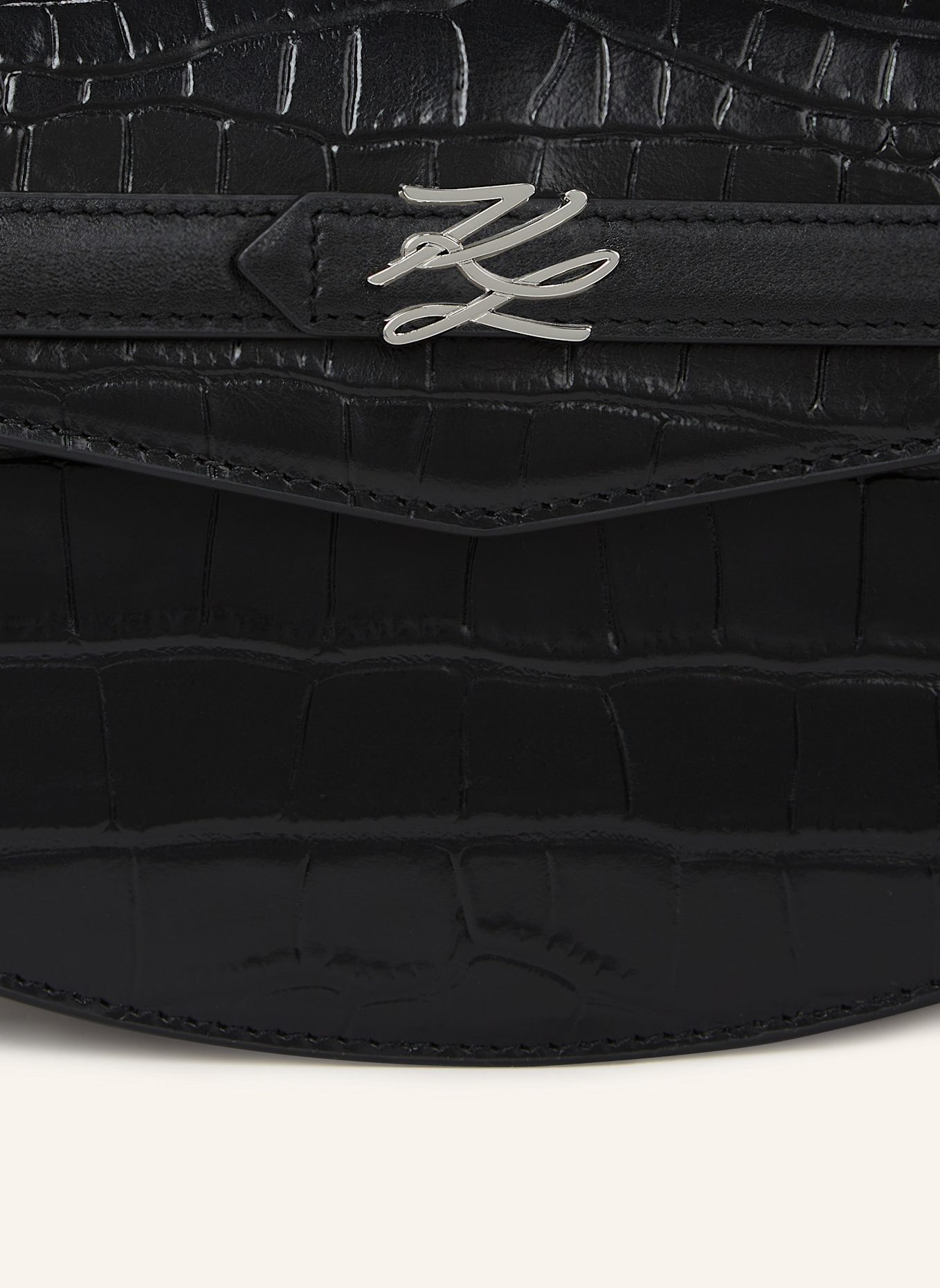 KARL LAGERFELD KL STUDIO Umhängetasche: SCHWARZ