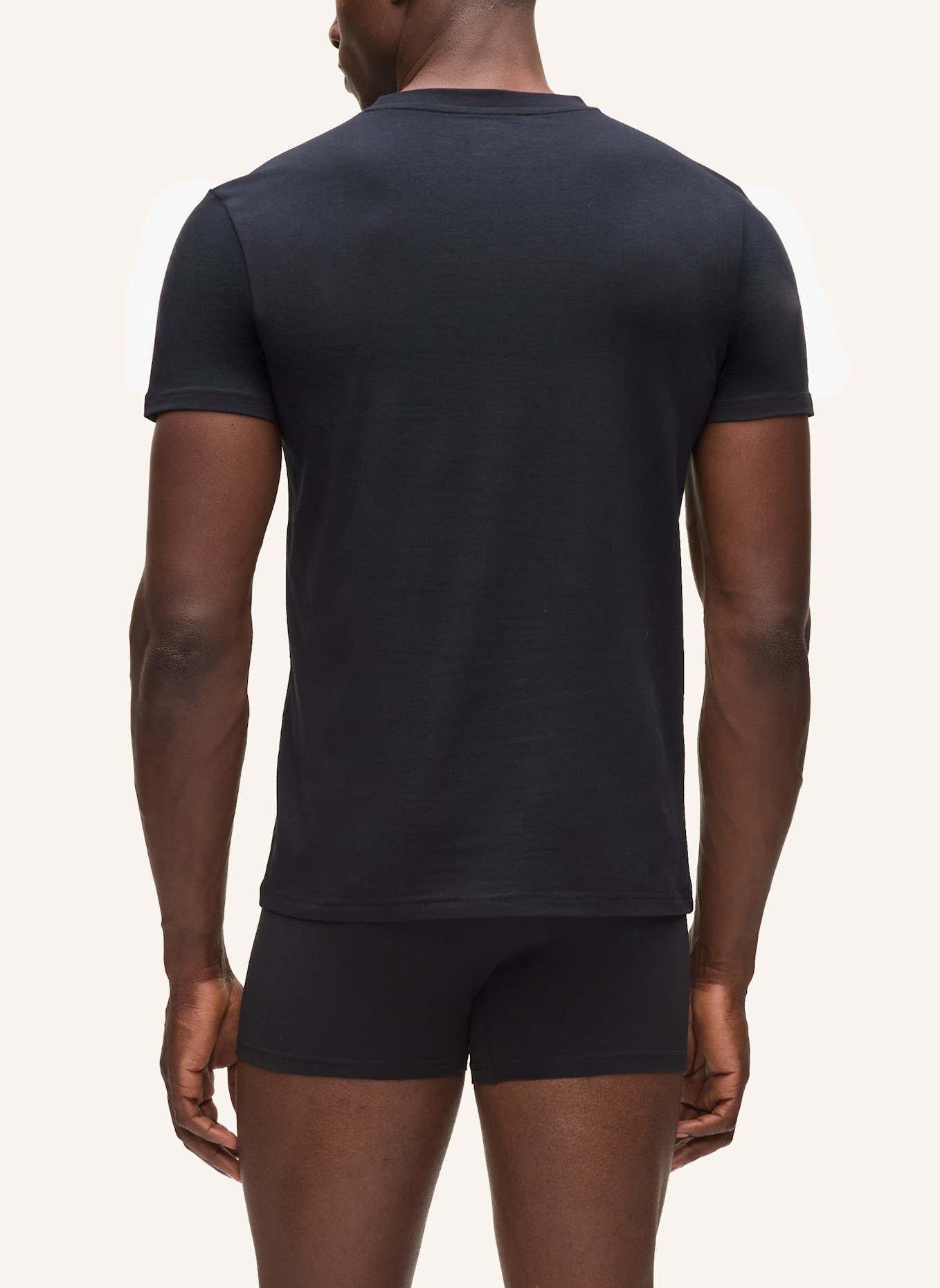 KARL LAGERFELD Top: SCHWARZ