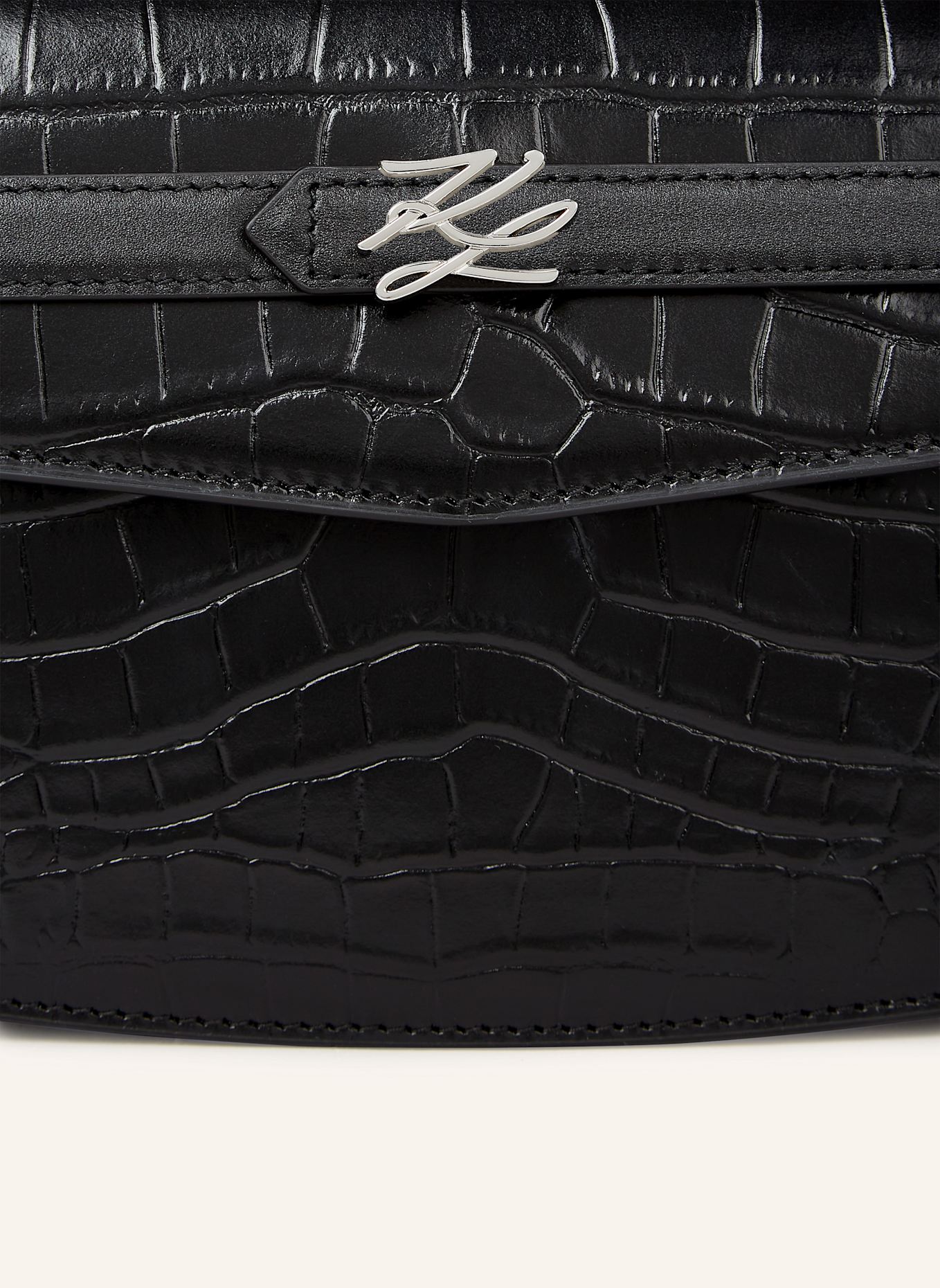 KARL LAGERFELD KL STUDIO Clutch: SCHWARZ