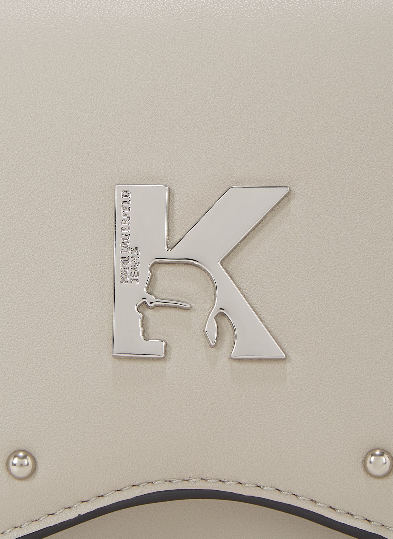 KARL LAGERFELD JEANS Umhängetasche: WEISS