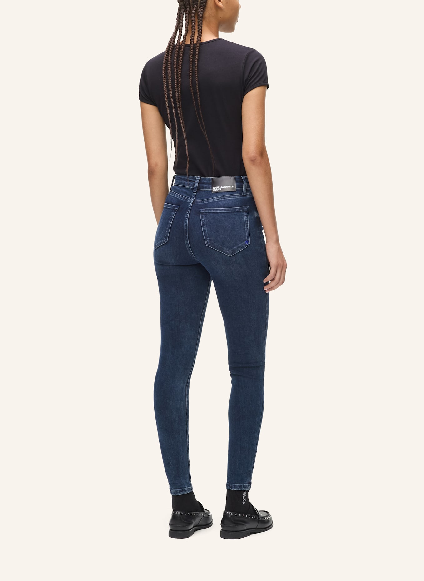 KARL LAGERFELD JEANS Jeans: SCHWARZ