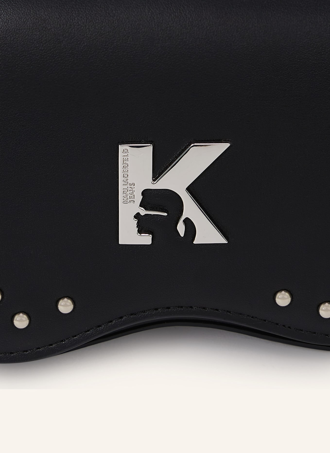 KARL LAGERFELD JEANS Umhängetasche: SCHWARZ