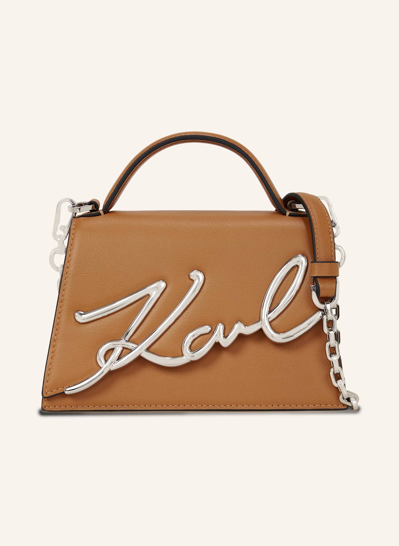 KARL LAGERFELD Umhängetasche: CAMEL