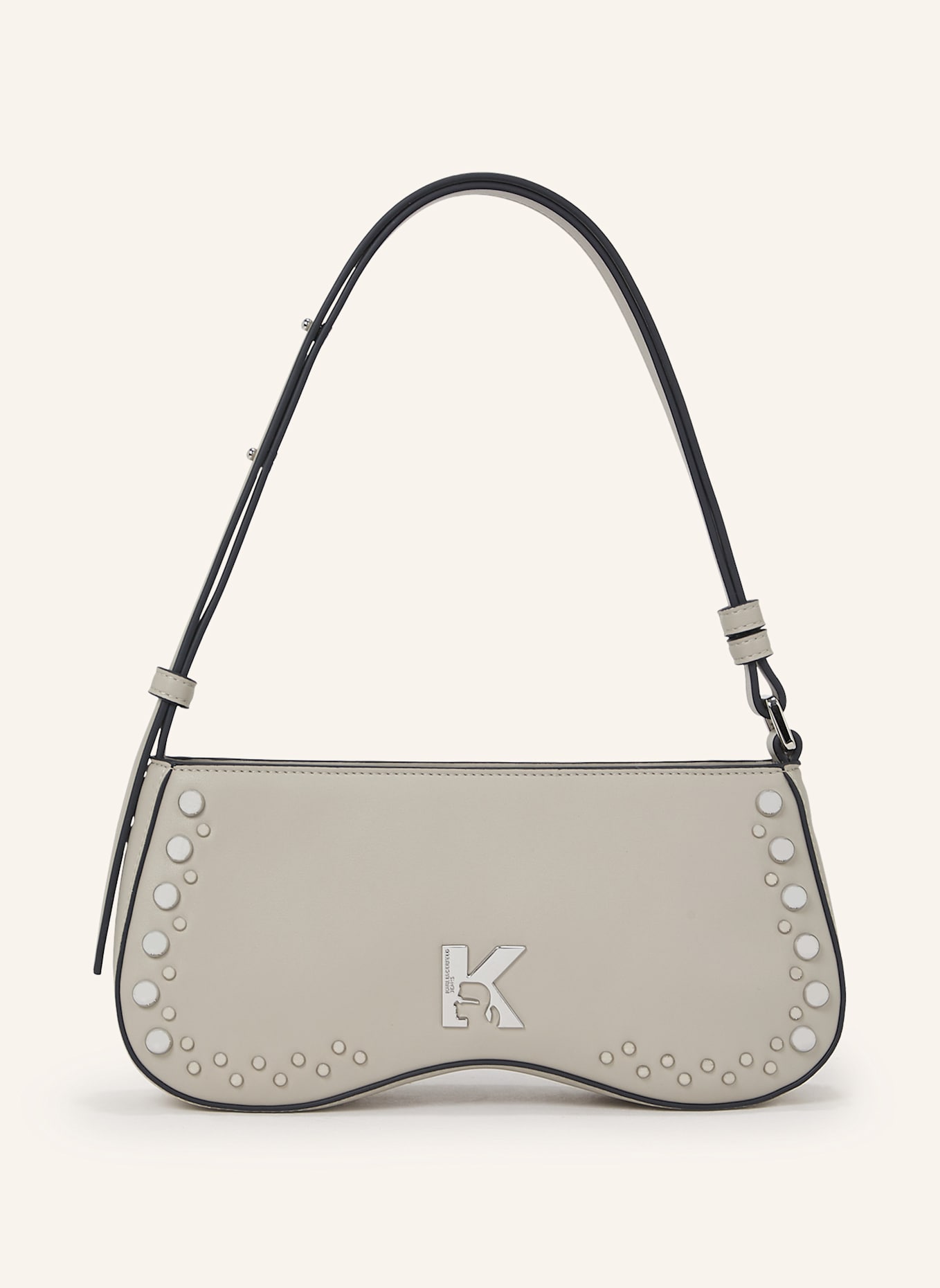 KARL LAGERFELD JEANS Schultertasche: WEISS