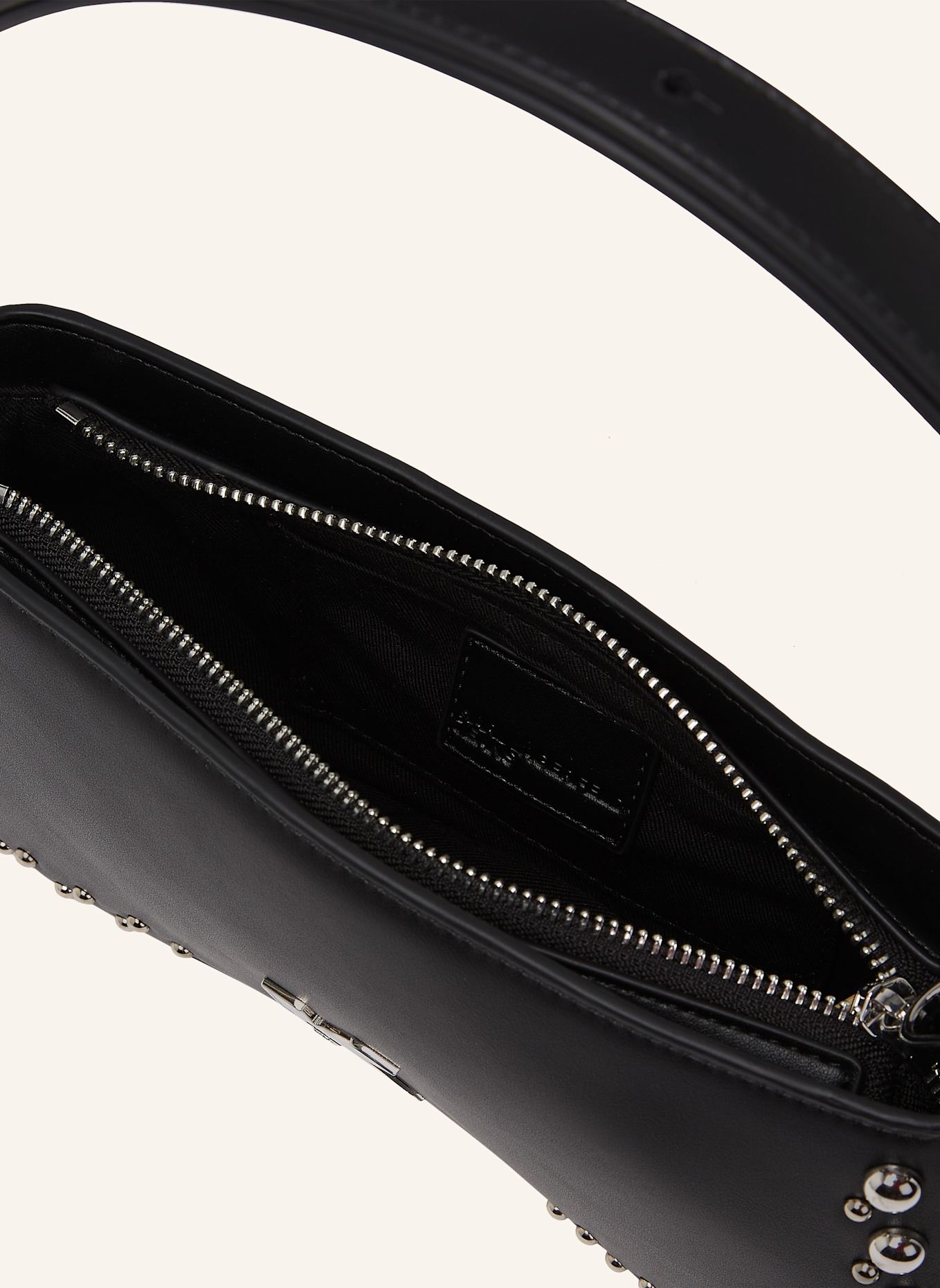 KARL LAGERFELD JEANS Schultertasche: SCHWARZ