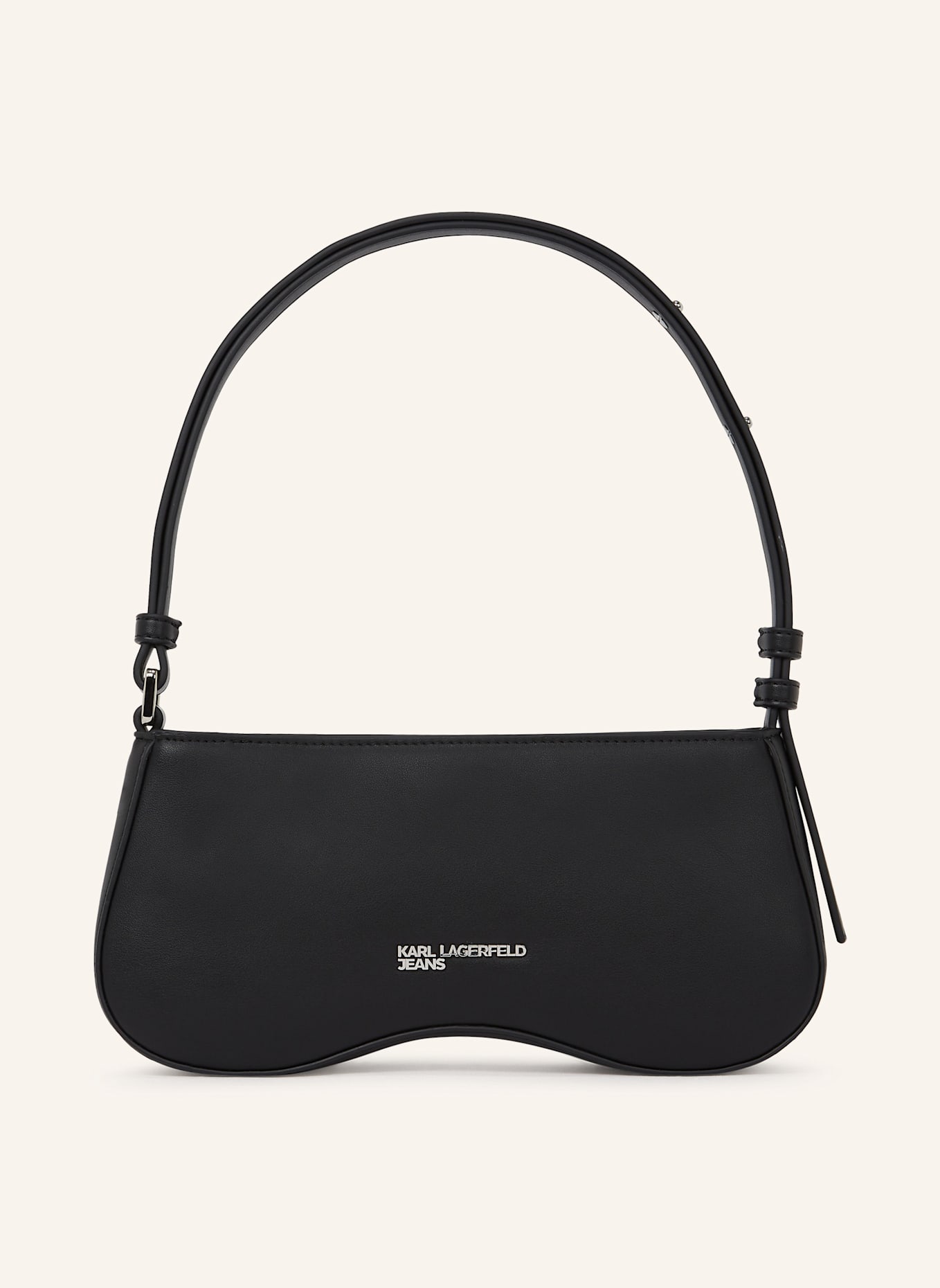 KARL LAGERFELD JEANS Schultertasche: SCHWARZ