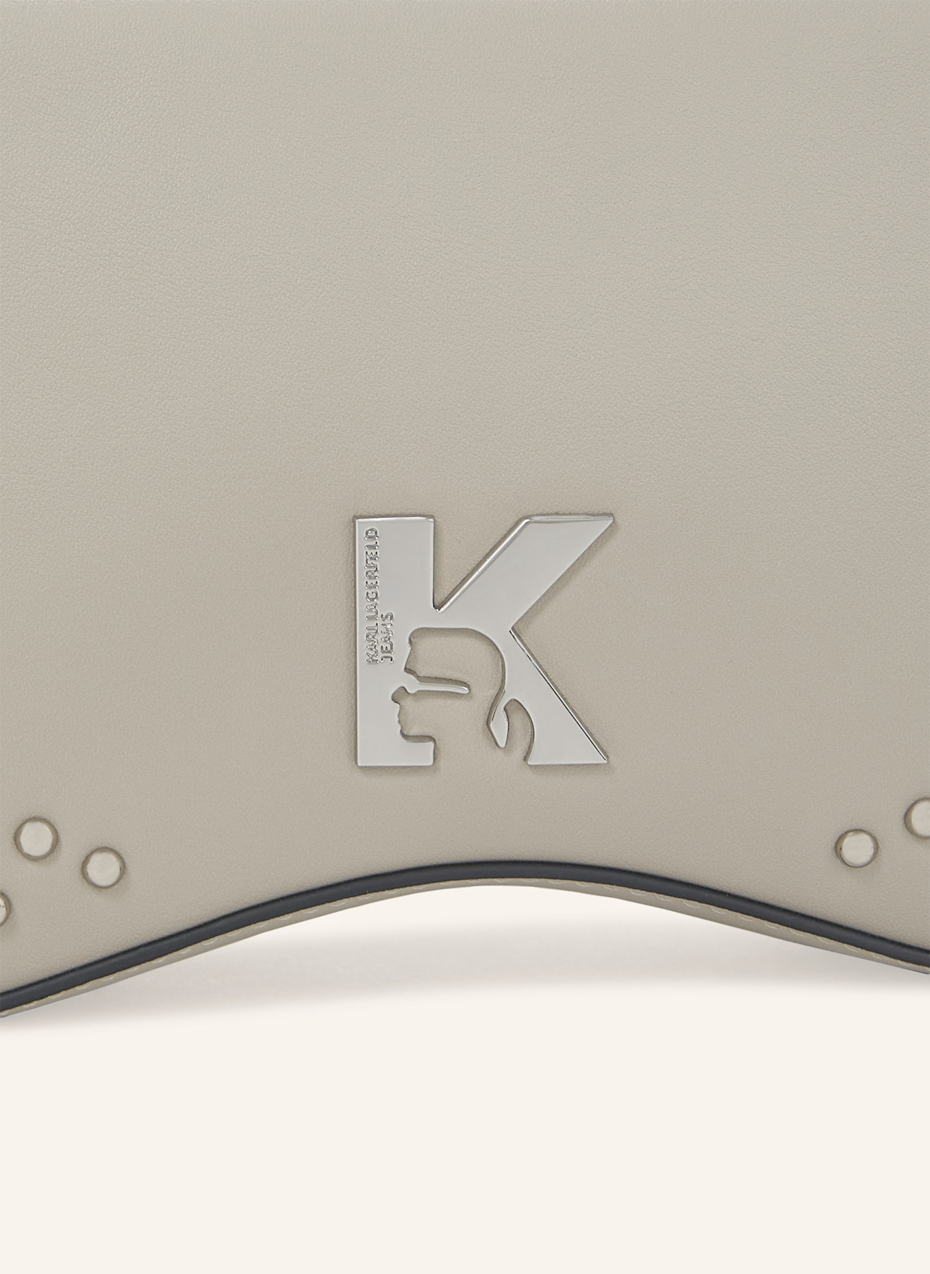 KARL LAGERFELD JEANS Schultertasche: WEISS