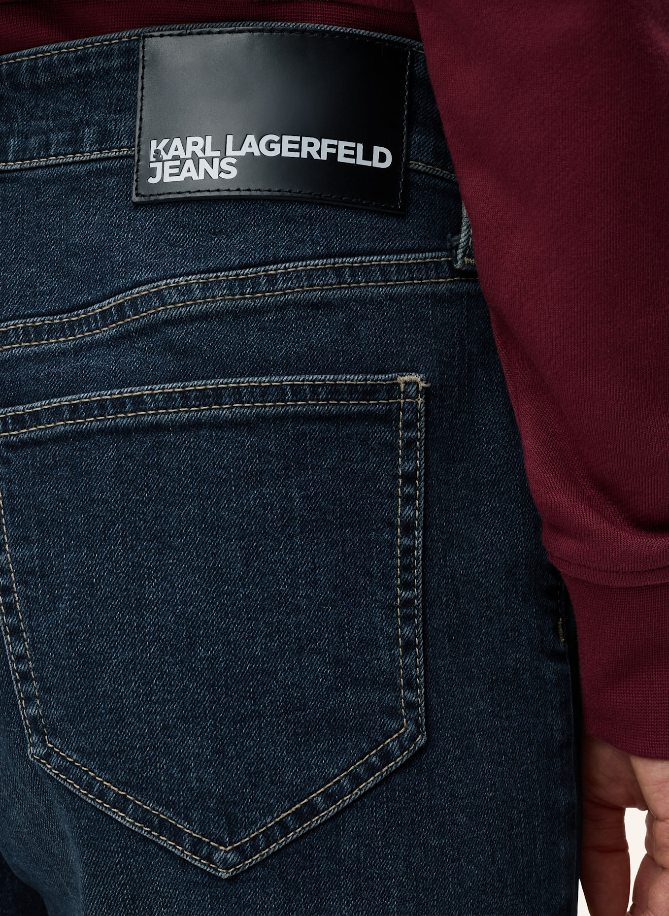 KARL LAGERFELD JEANS Jeans: SCHWARZ