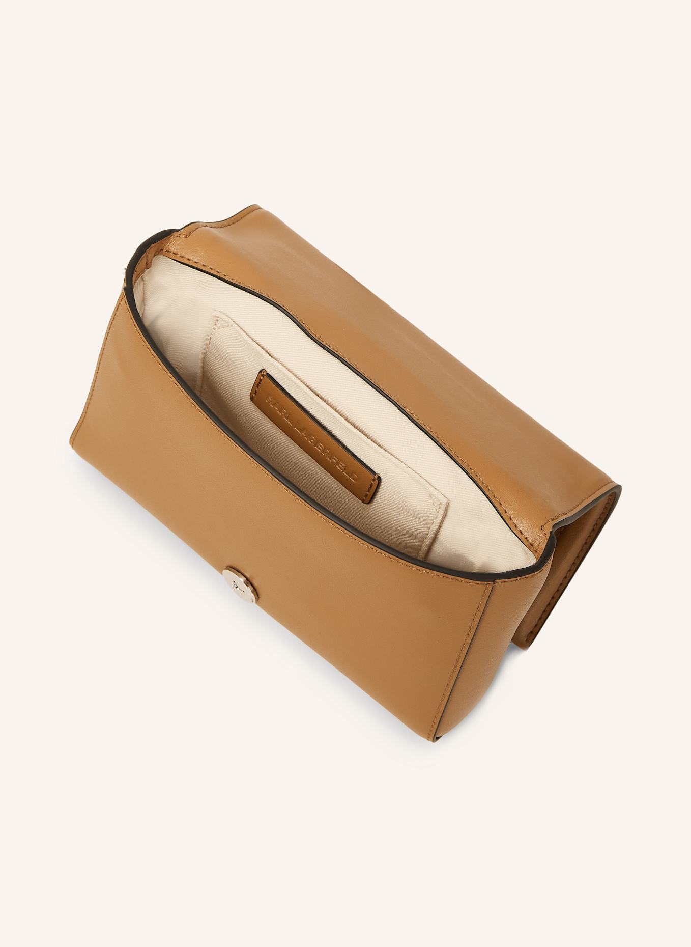 KARL LAGERFELD K/Autograph Umhängetasche: CAMEL