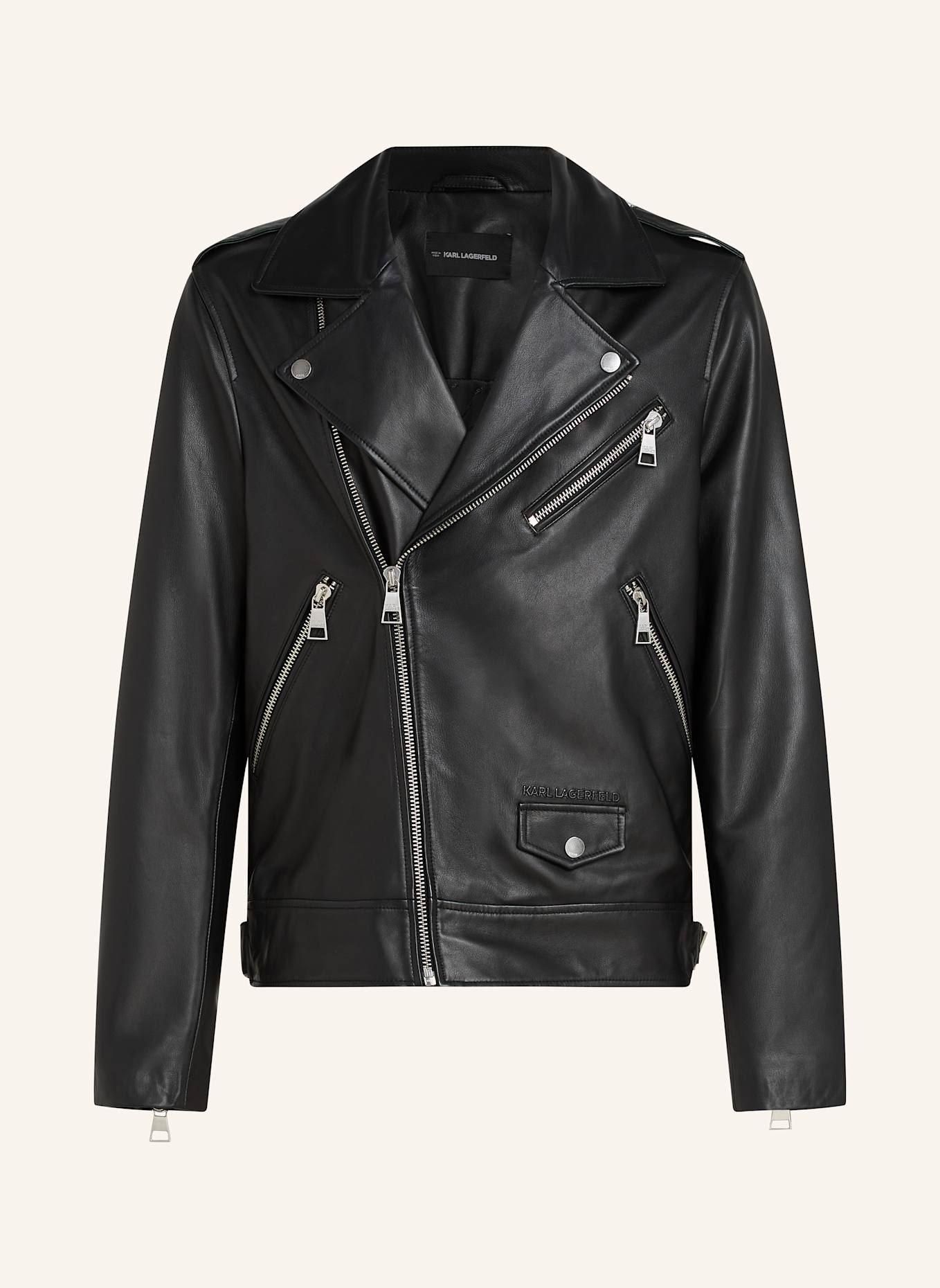 KARL LAGERFELD Jacke: SCHWARZ