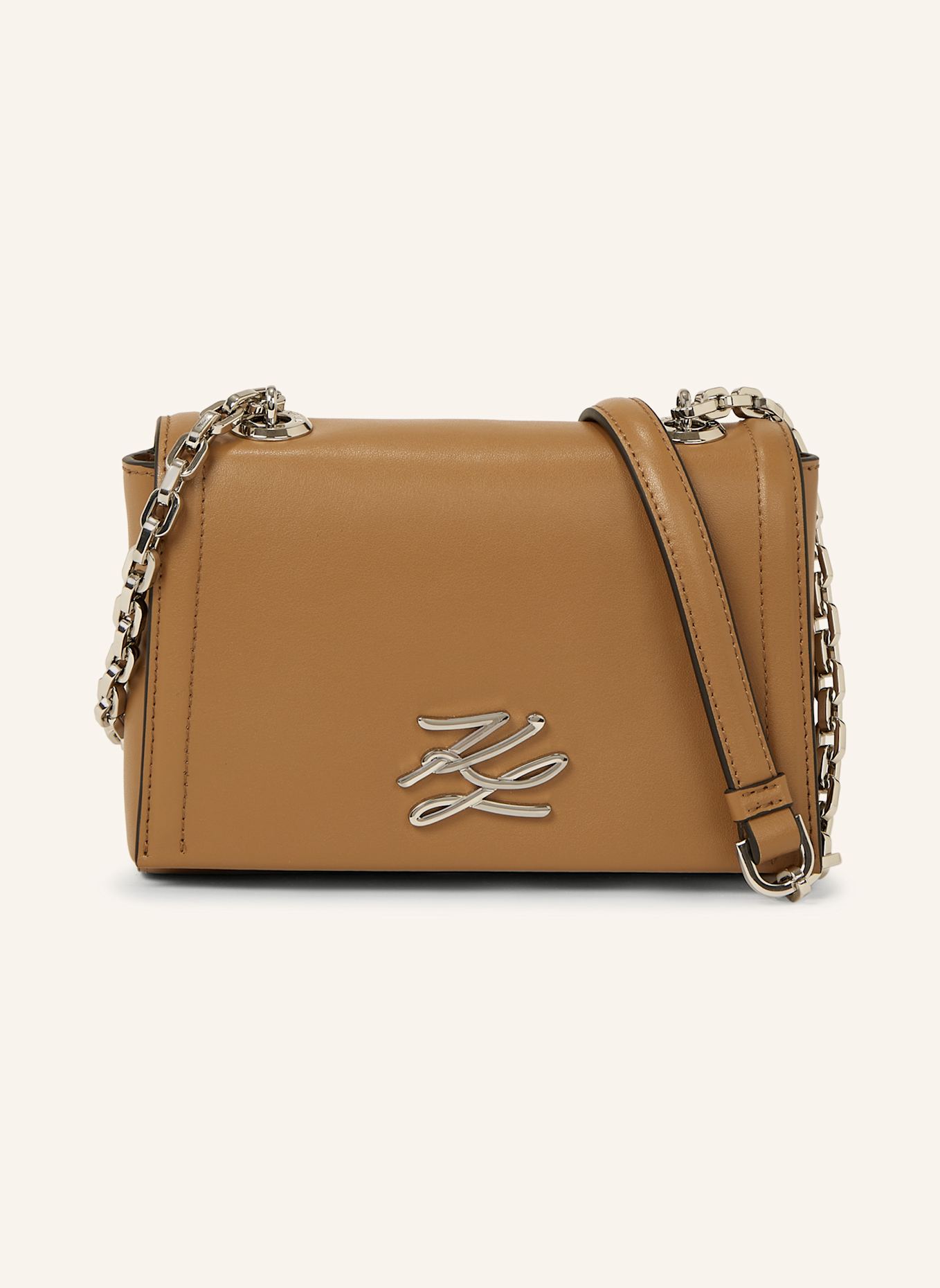 KARL LAGERFELD K/Autograph Umhängetasche: CAMEL