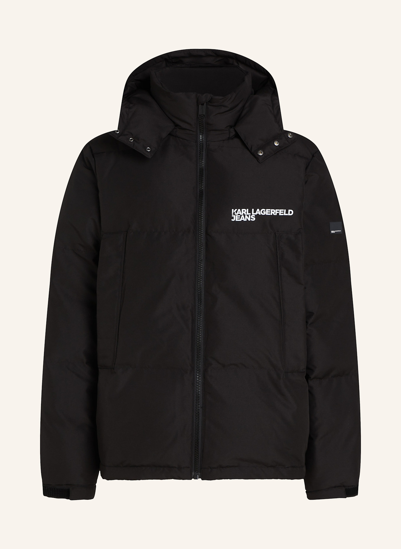 KARL LAGERFELD JEANS Jacke: SCHWARZ