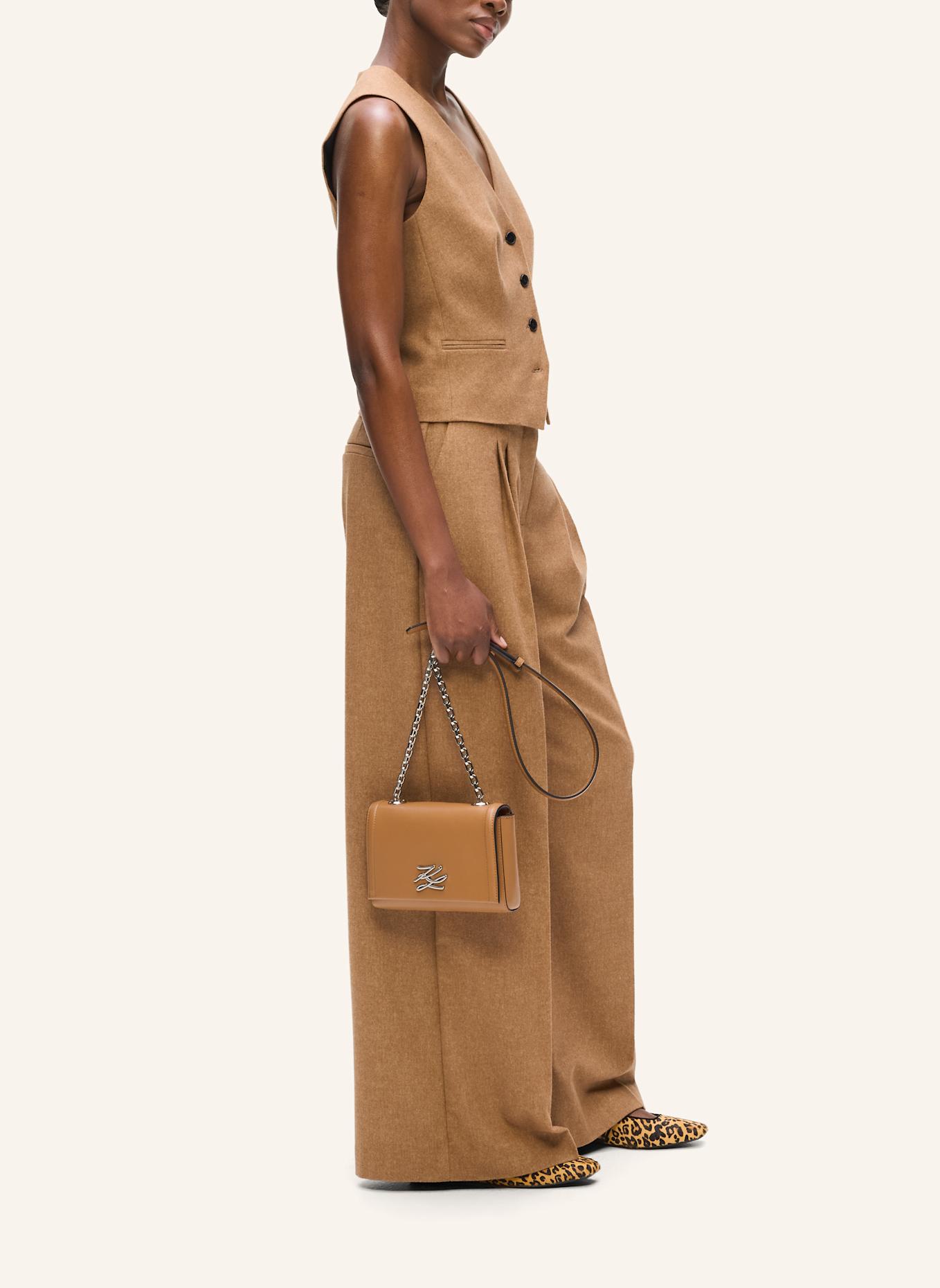 KARL LAGERFELD K/Autograph Umhängetasche: CAMEL