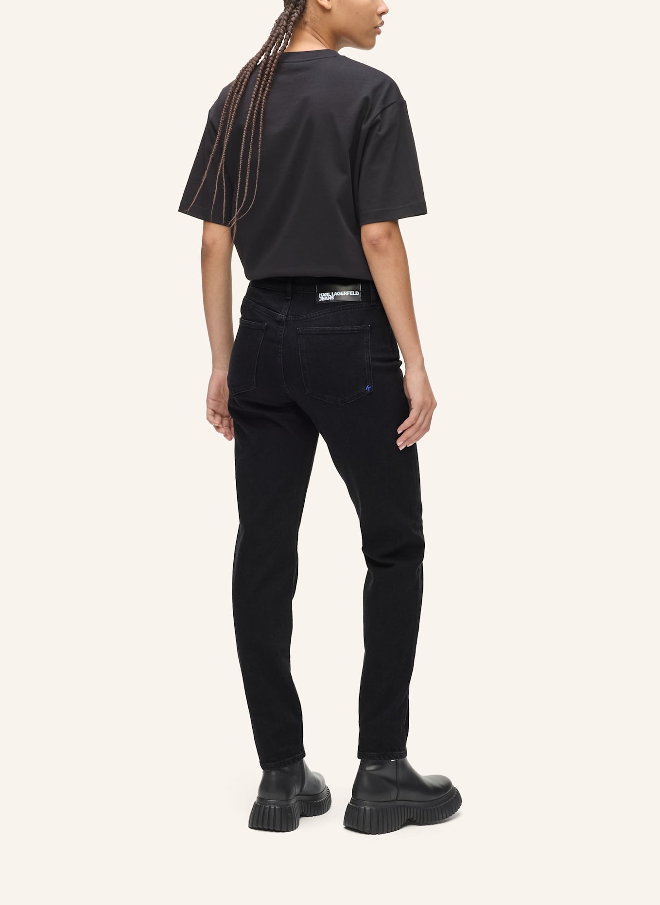 KARL LAGERFELD JEANS Jeans: SCHWARZ