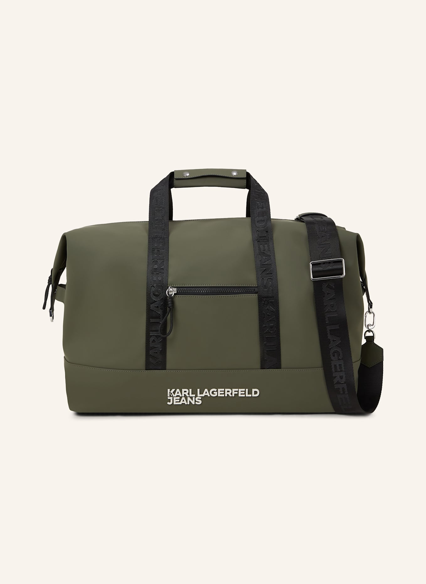 KARL LAGERFELD JEANS Weekender: DUNKELGRÜN