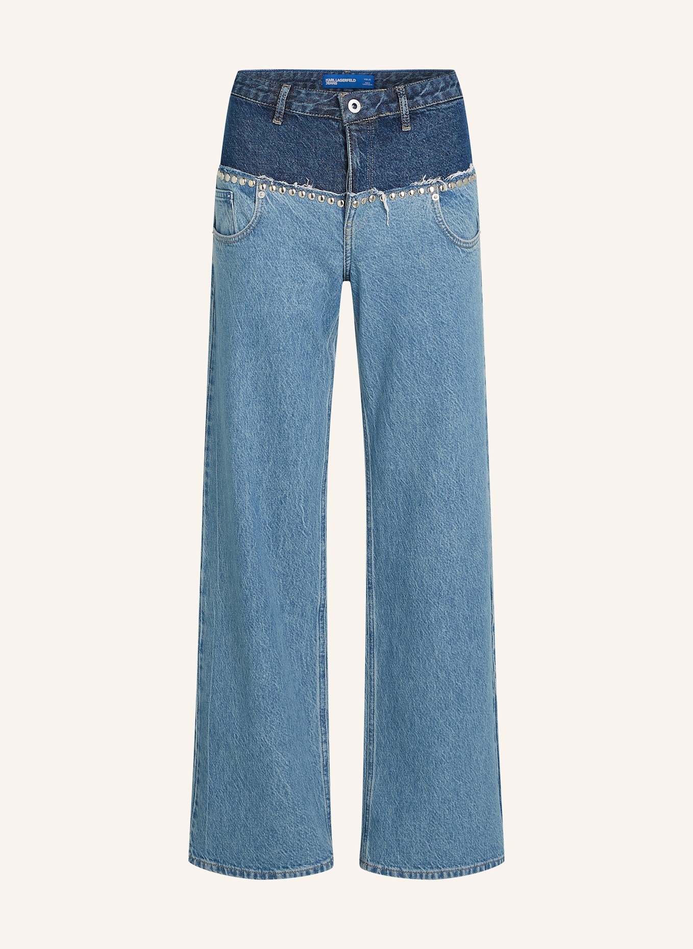 KARL LAGERFELD JEANS Jeans: BLAU