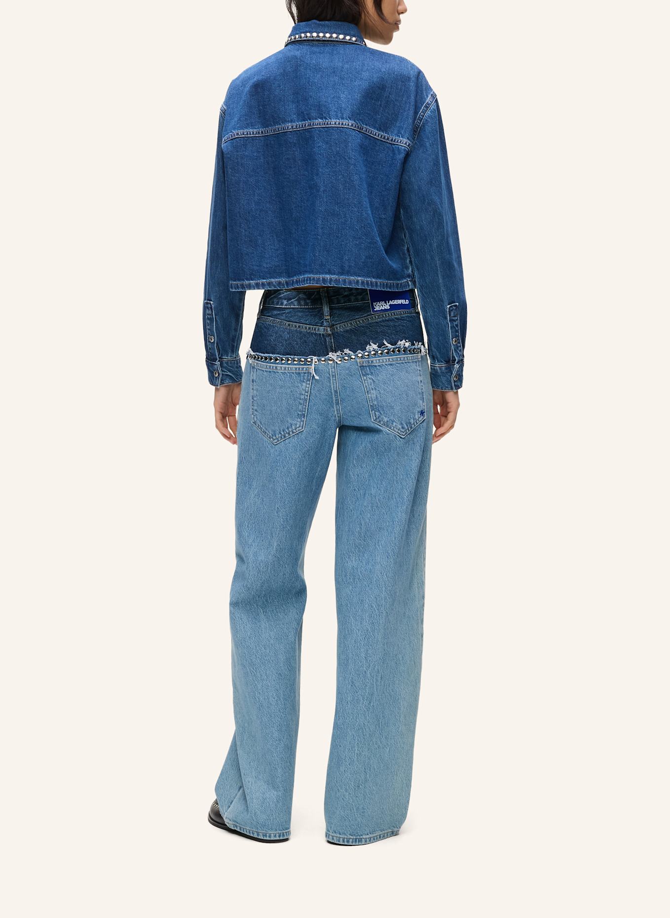 KARL LAGERFELD JEANS Jeans: BLAU