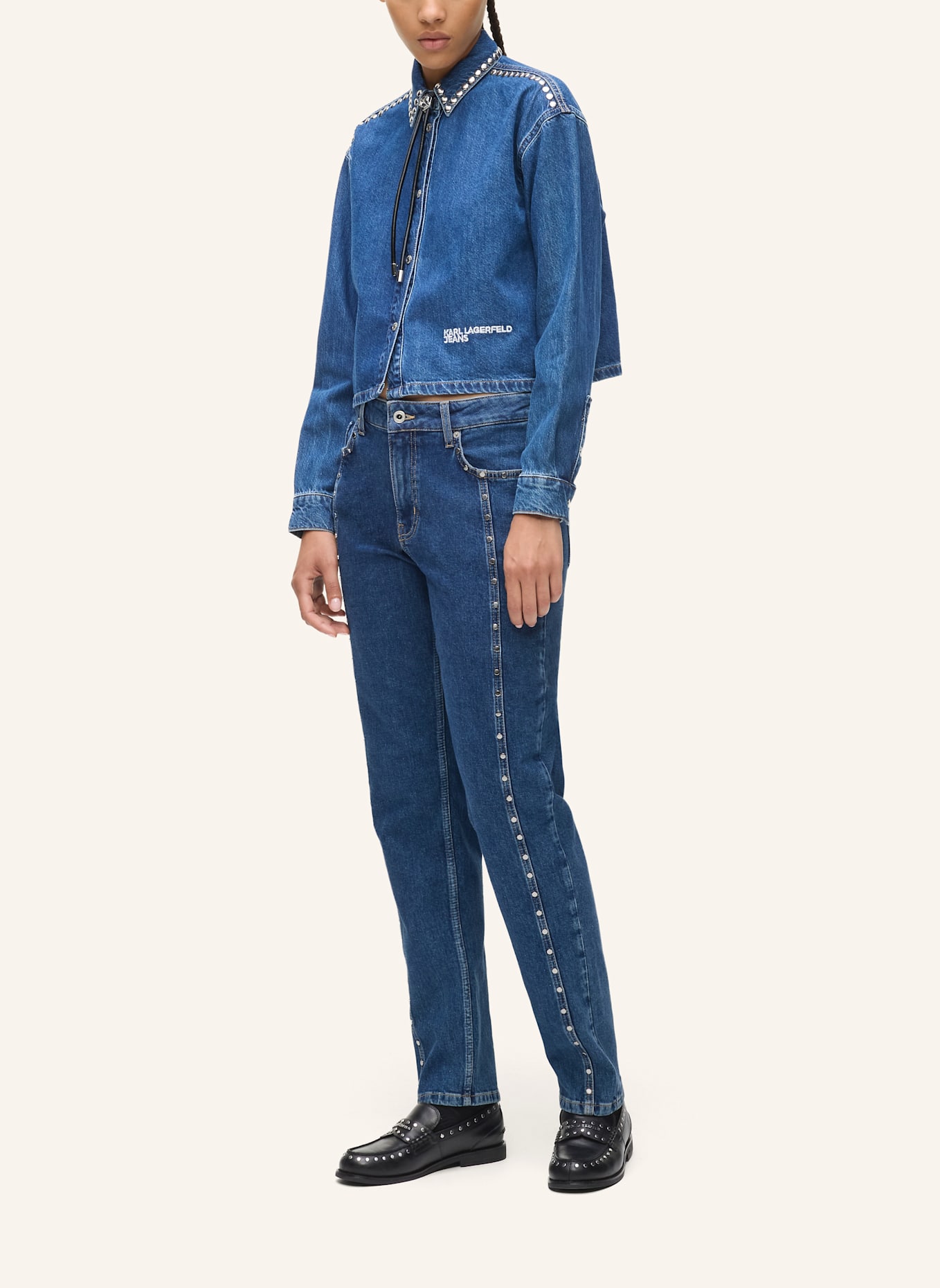 KARL LAGERFELD JEANS Jeans: BLAU