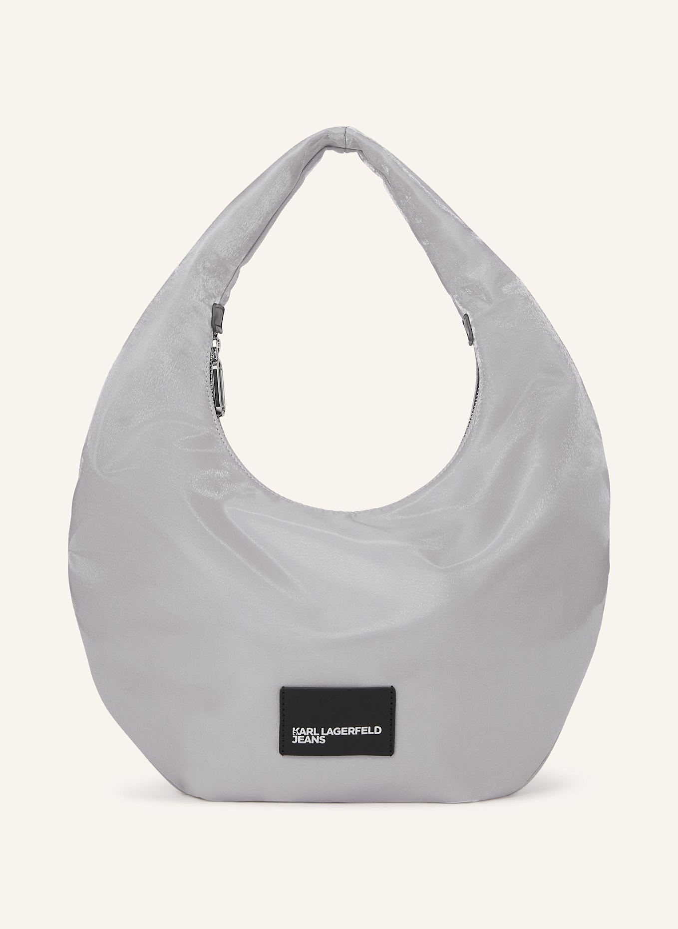 KARL LAGERFELD JEANS Schultertasche: SILBER