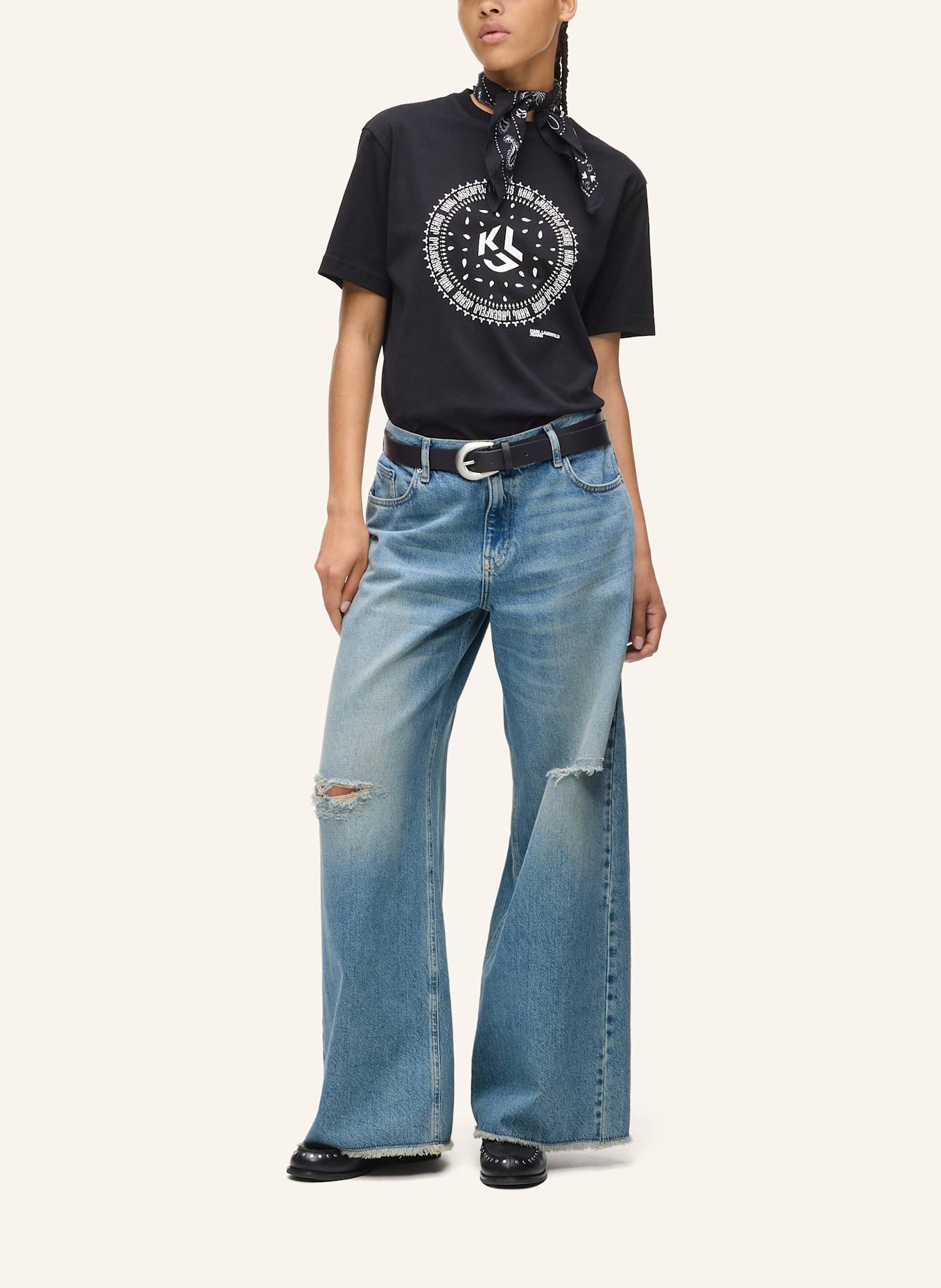 KARL LAGERFELD JEANS Jeans: BLAU
