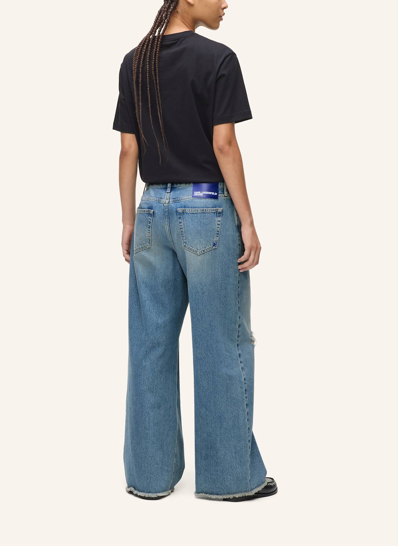 KARL LAGERFELD JEANS Jeans: BLAU