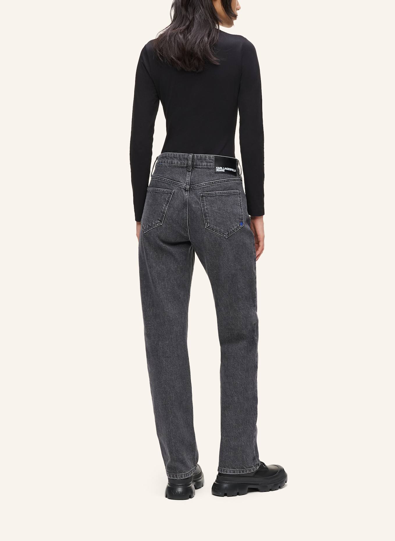 KARL LAGERFELD JEANS Jeans: SCHWARZ