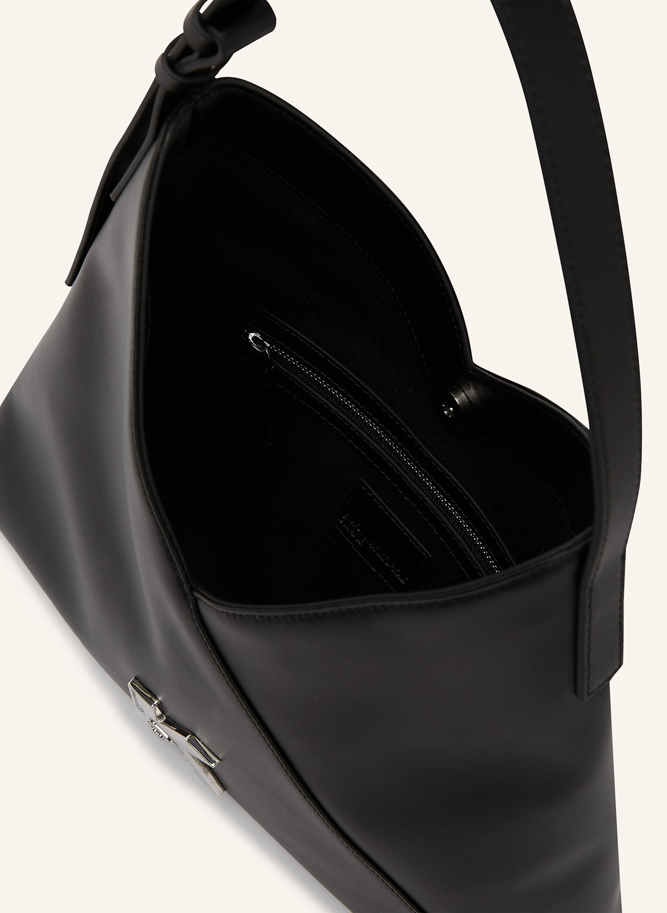 KARL LAGERFELD JEANS Handtasche: SCHWARZ