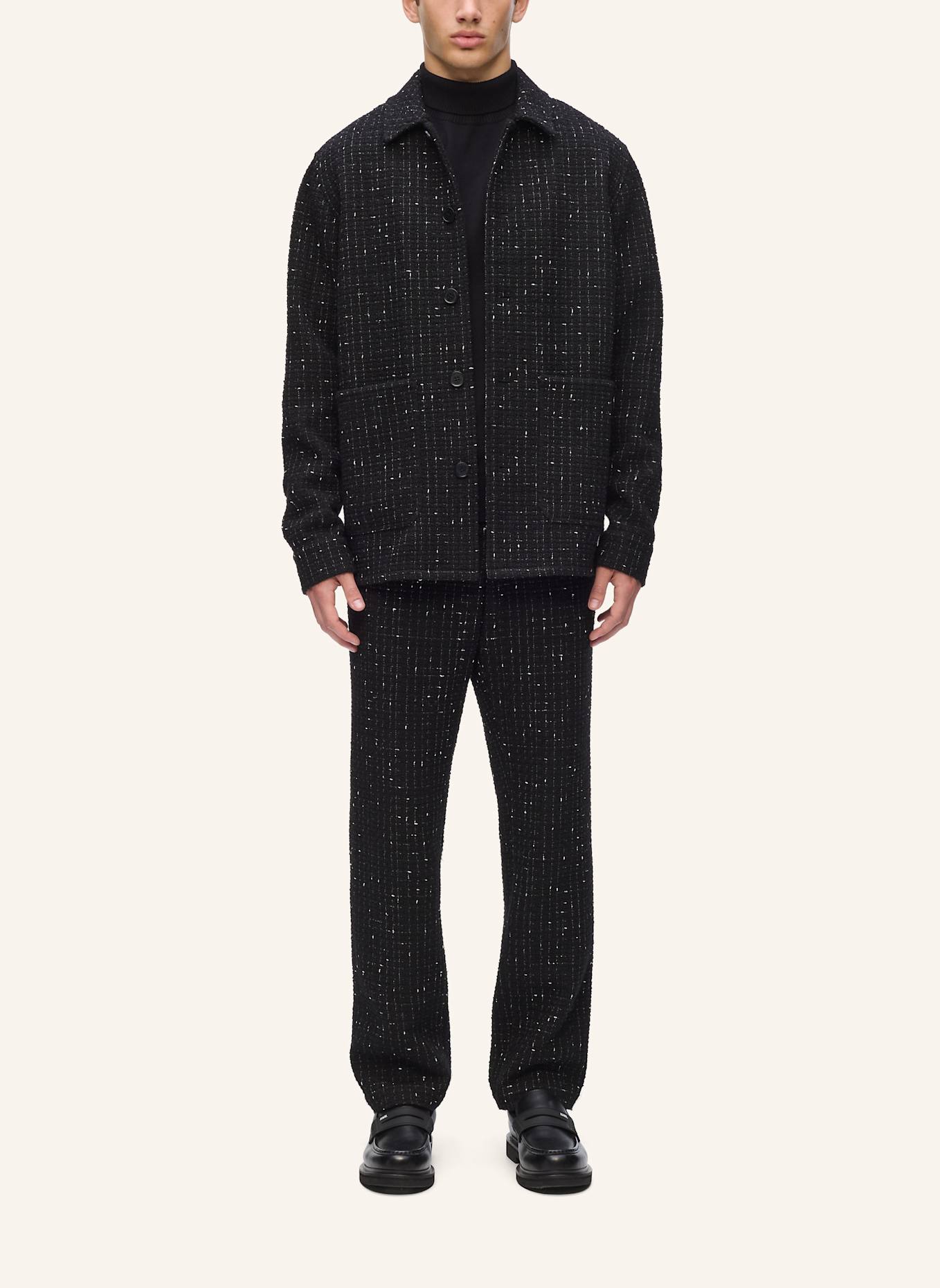 KARL LAGERFELD Hose: SCHWARZ