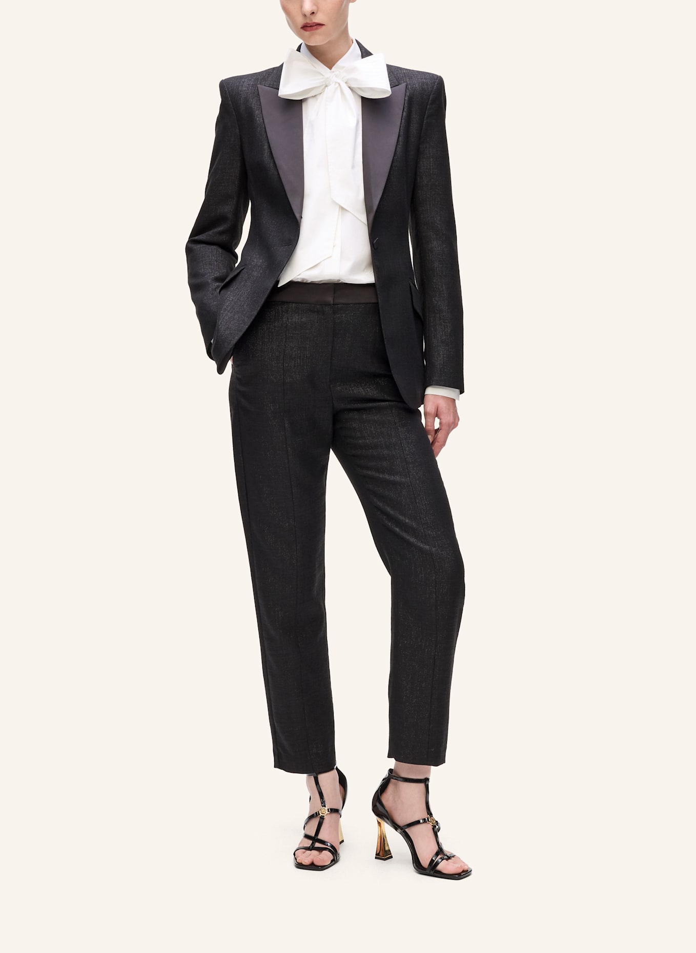 KARL LAGERFELD Hose: SCHWARZ