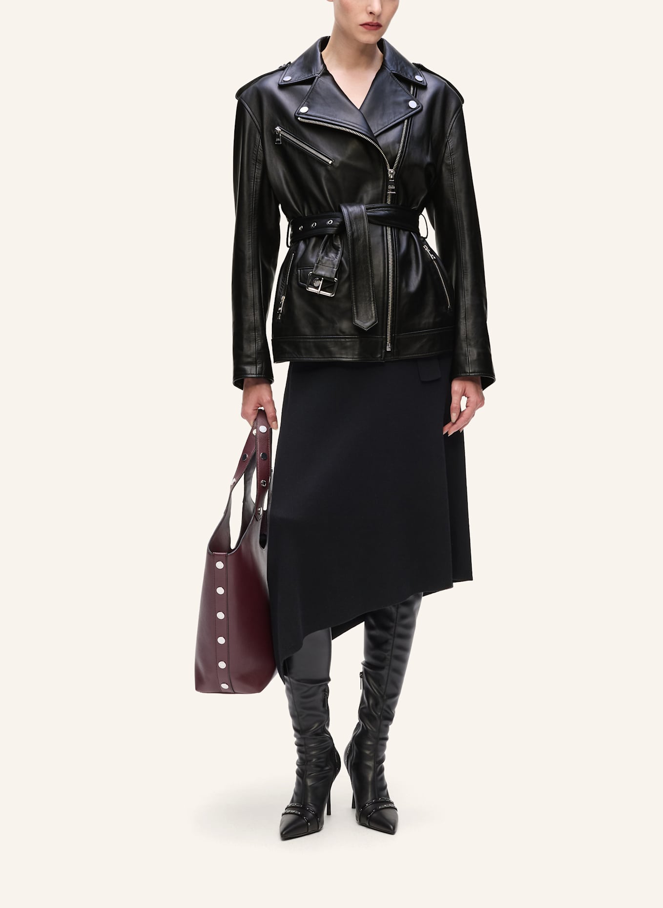 KARL LAGERFELD Jacke: SCHWARZ