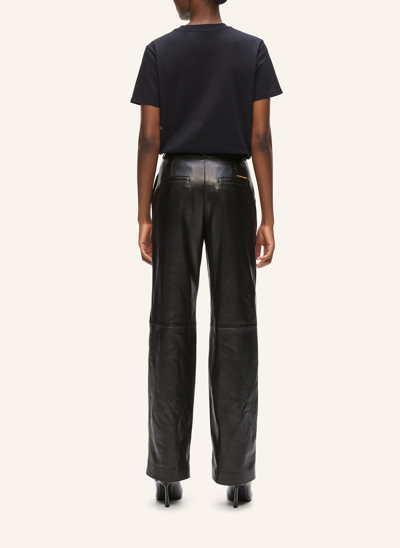 KARL LAGERFELD Hose: SCHWARZ