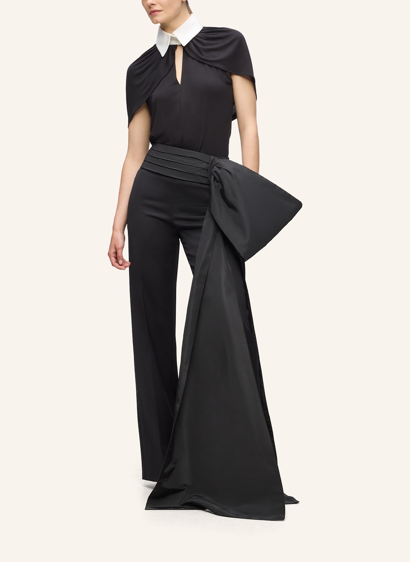 KARL LAGERFELD KL STUDIO Hose: SCHWARZ