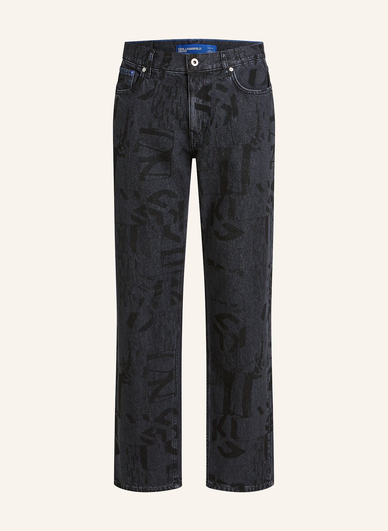 KARL LAGERFELD JEANS Jeans: SCHWARZ