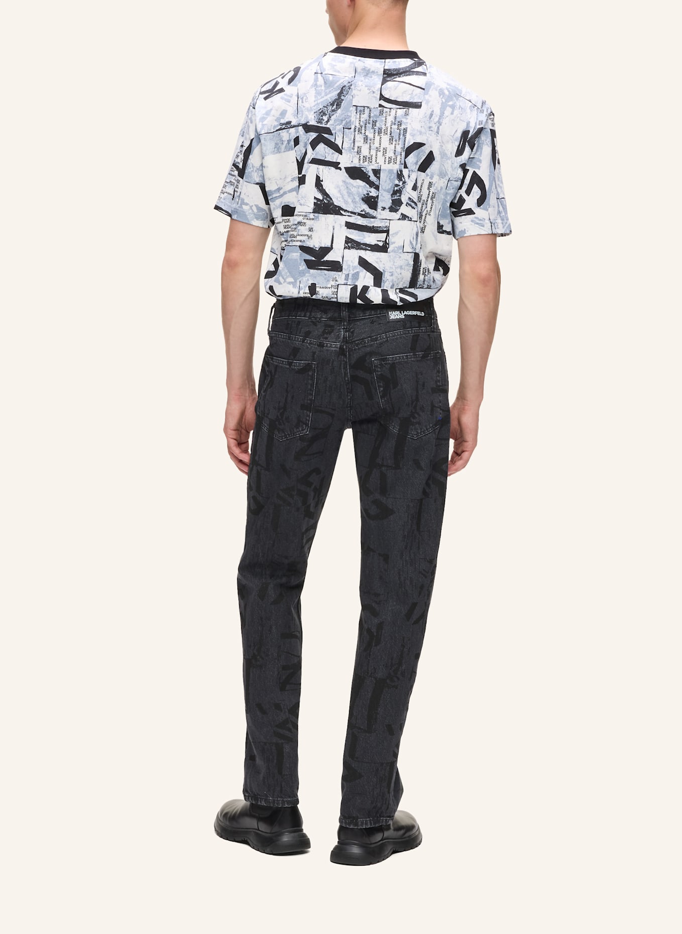 KARL LAGERFELD JEANS Jeans: SCHWARZ