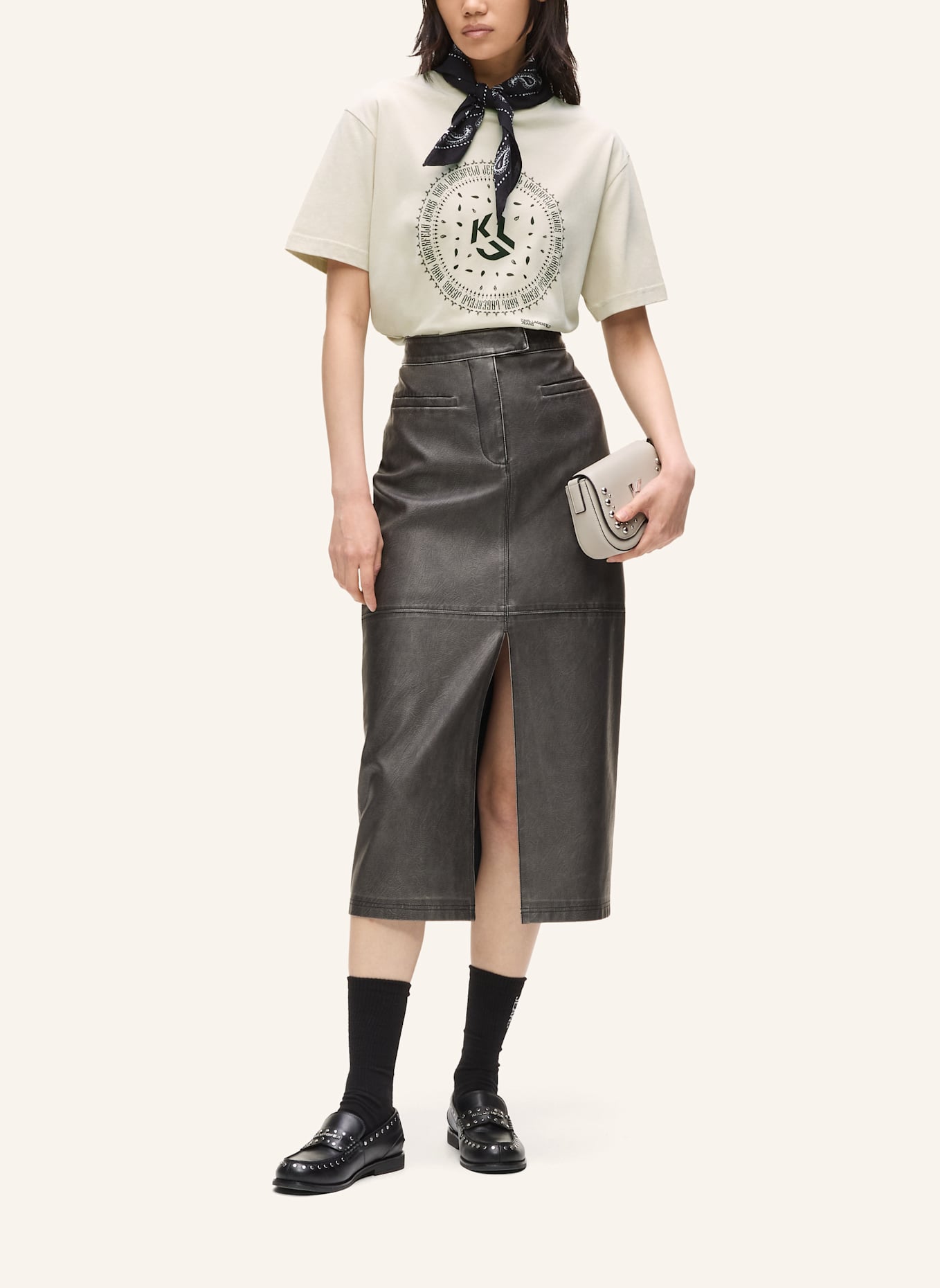 KARL LAGERFELD JEANS T-shirt: WEISS