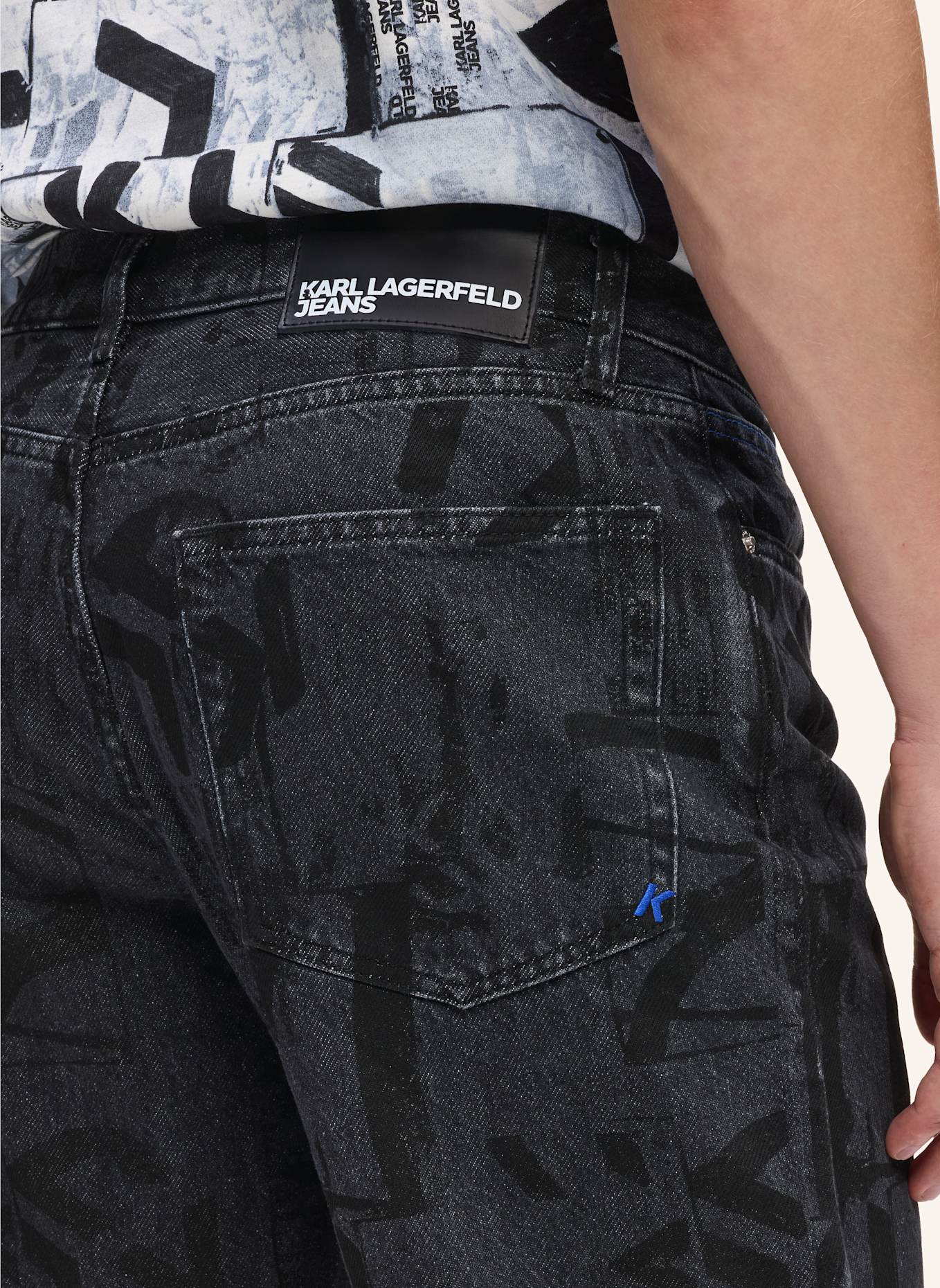 KARL LAGERFELD JEANS Jeans: SCHWARZ