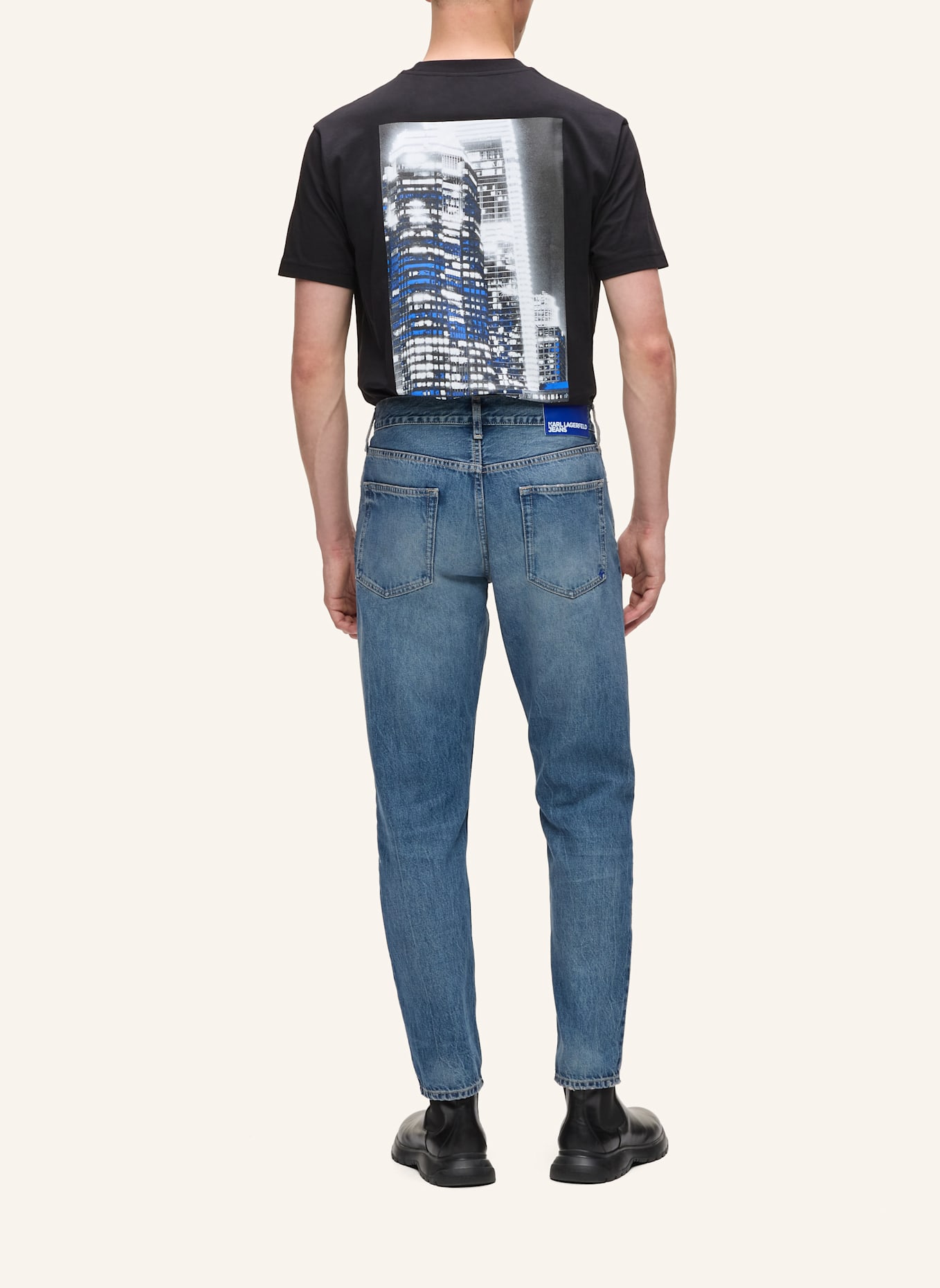 KARL LAGERFELD JEANS Jeans: BLAU