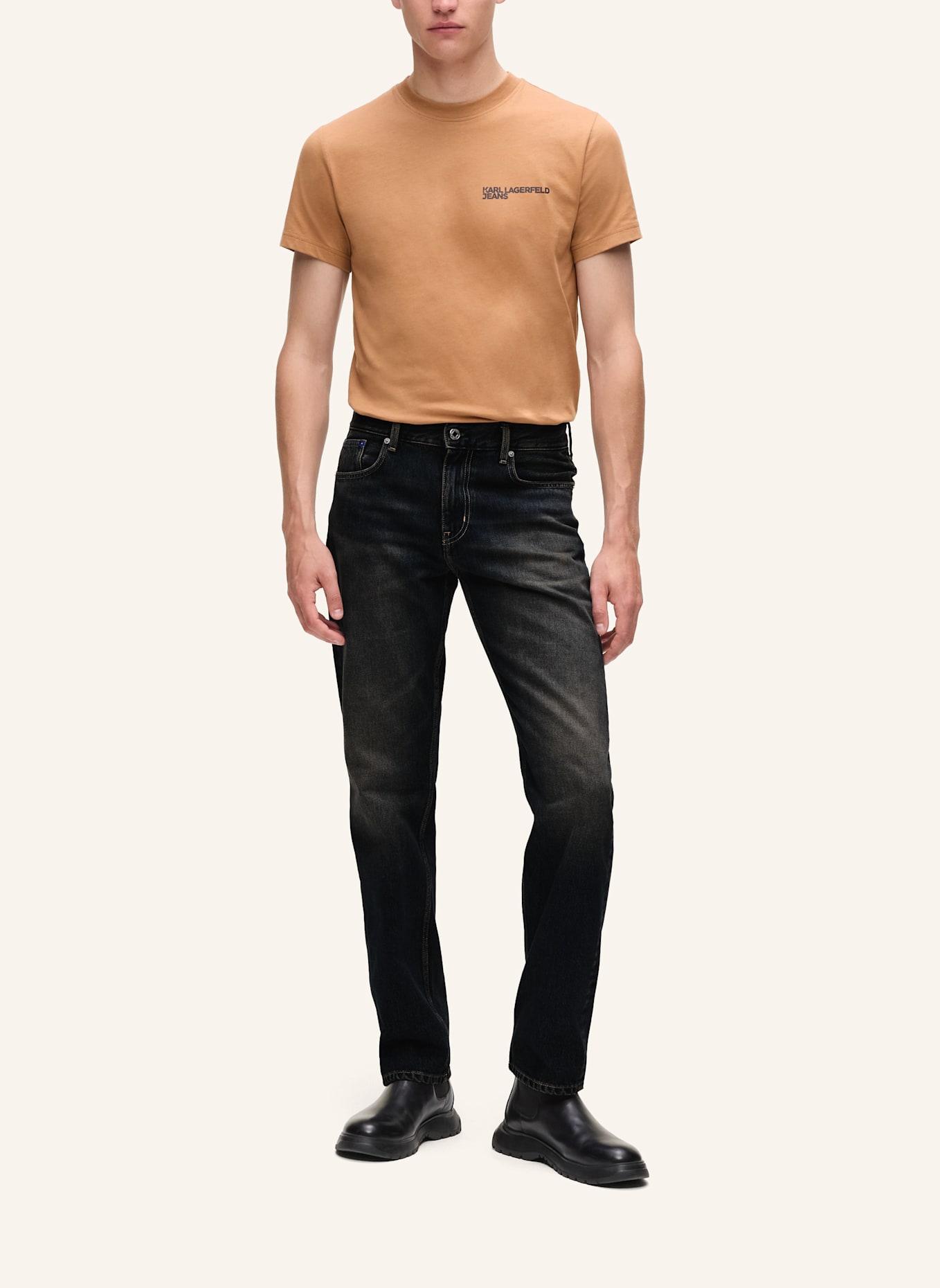 KARL LAGERFELD JEANS Jeans: SCHWARZ