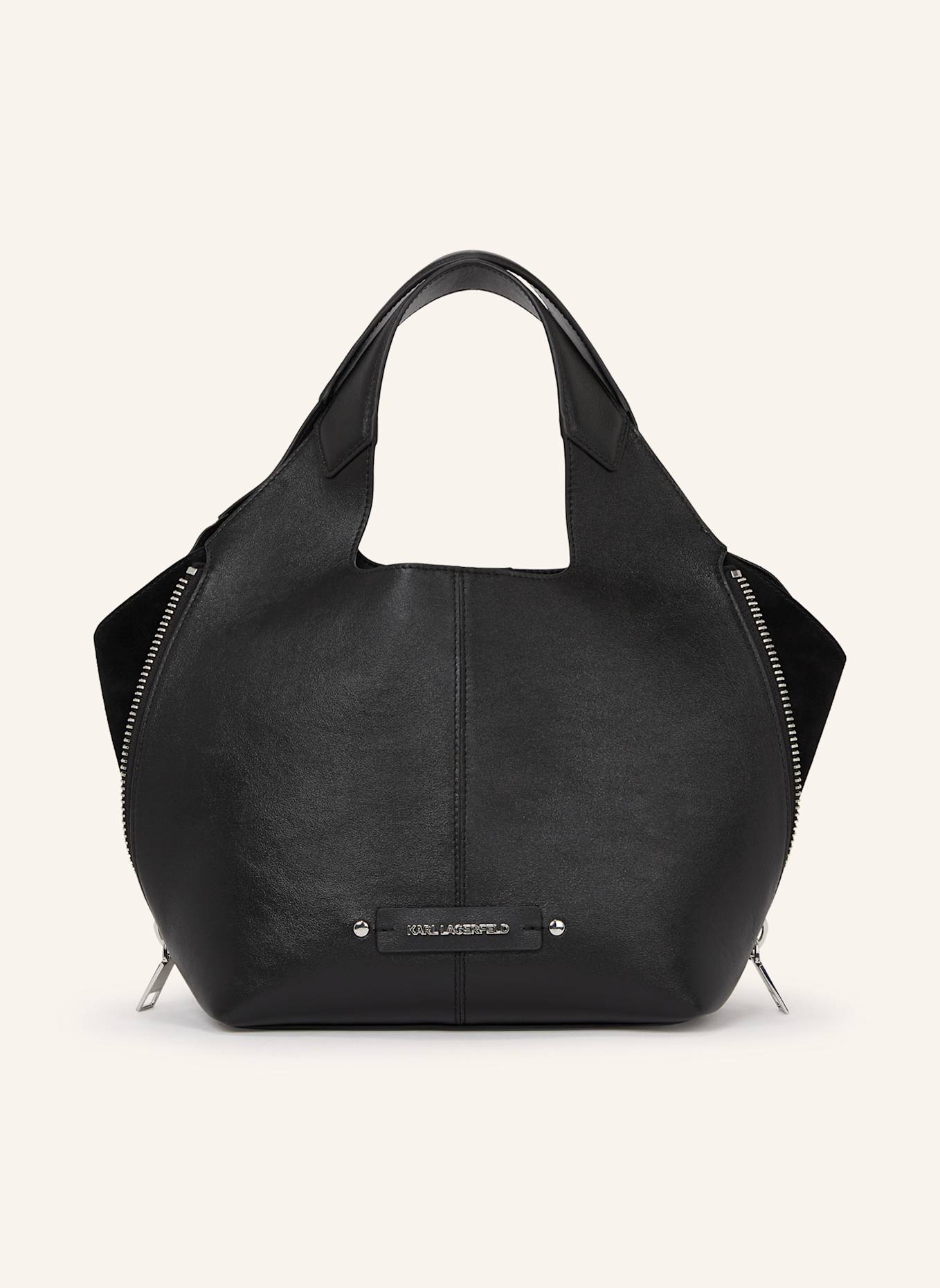 KARL LAGERFELD Handtasche: SCHWARZ