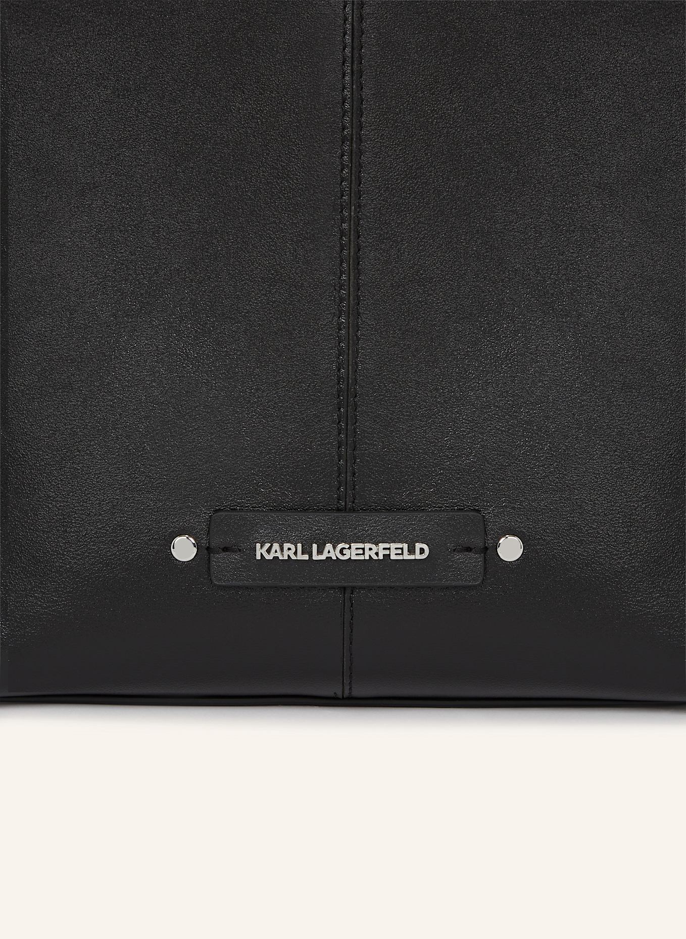 KARL LAGERFELD Handtasche: SCHWARZ
