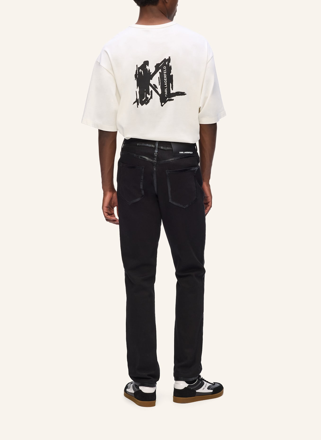 KARL LAGERFELD Jeans: SCHWARZ