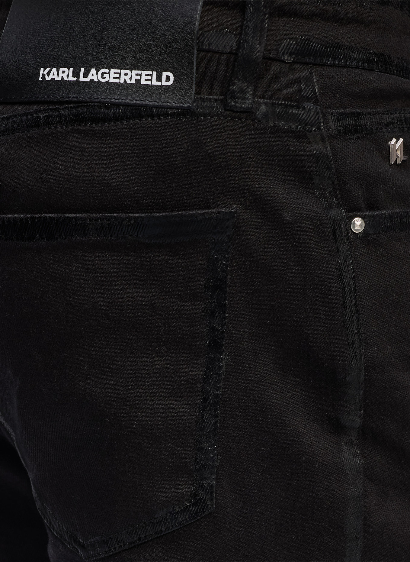 KARL LAGERFELD Jeans: SCHWARZ