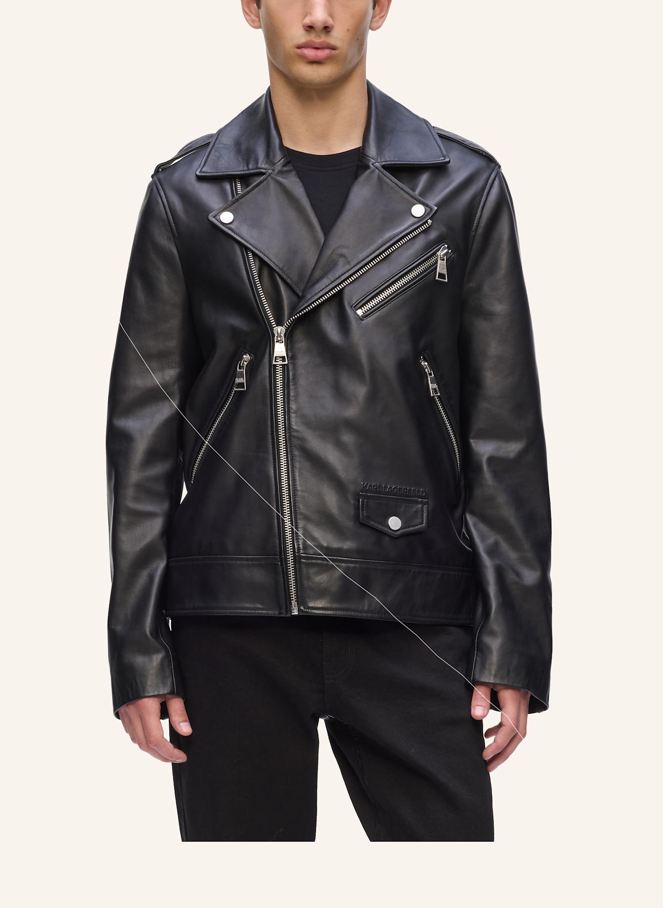 KARL LAGERFELD Jacke: SCHWARZ