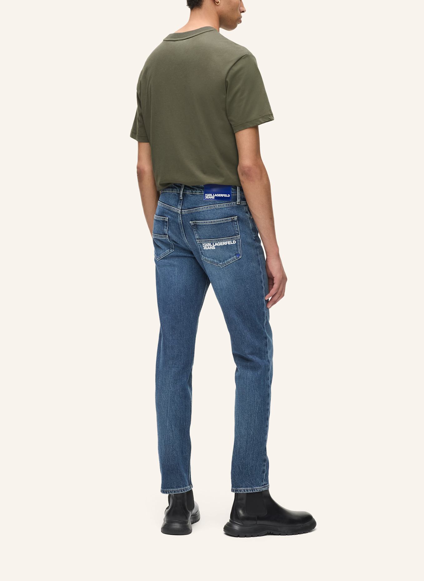 KARL LAGERFELD JEANS Jeans: DUNKELBLAU
