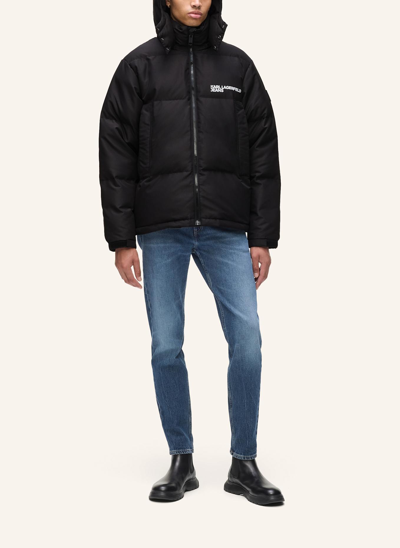 KARL LAGERFELD JEANS Jacke: SCHWARZ